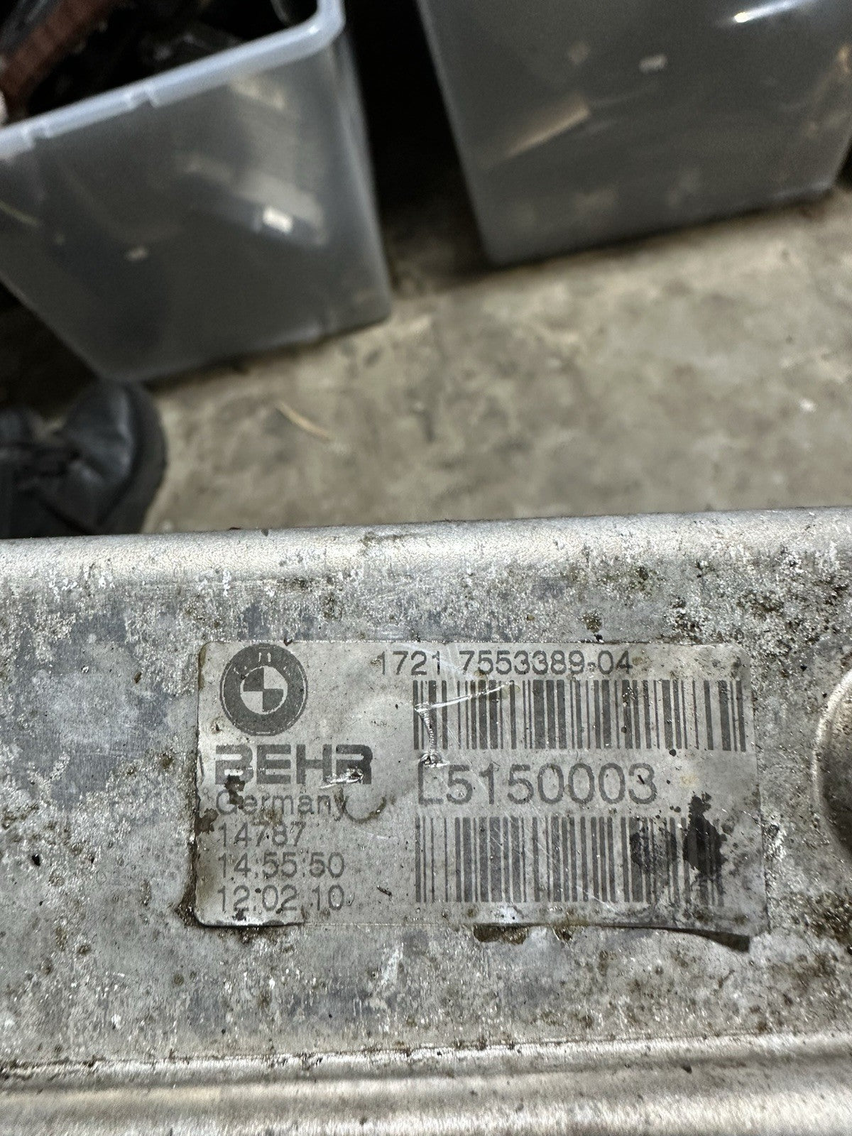 BMW OEM X5 X6 E71 E70 07-13 TRANSMISSION RADIATOR OIL COOLER HEAT EXCHANGER