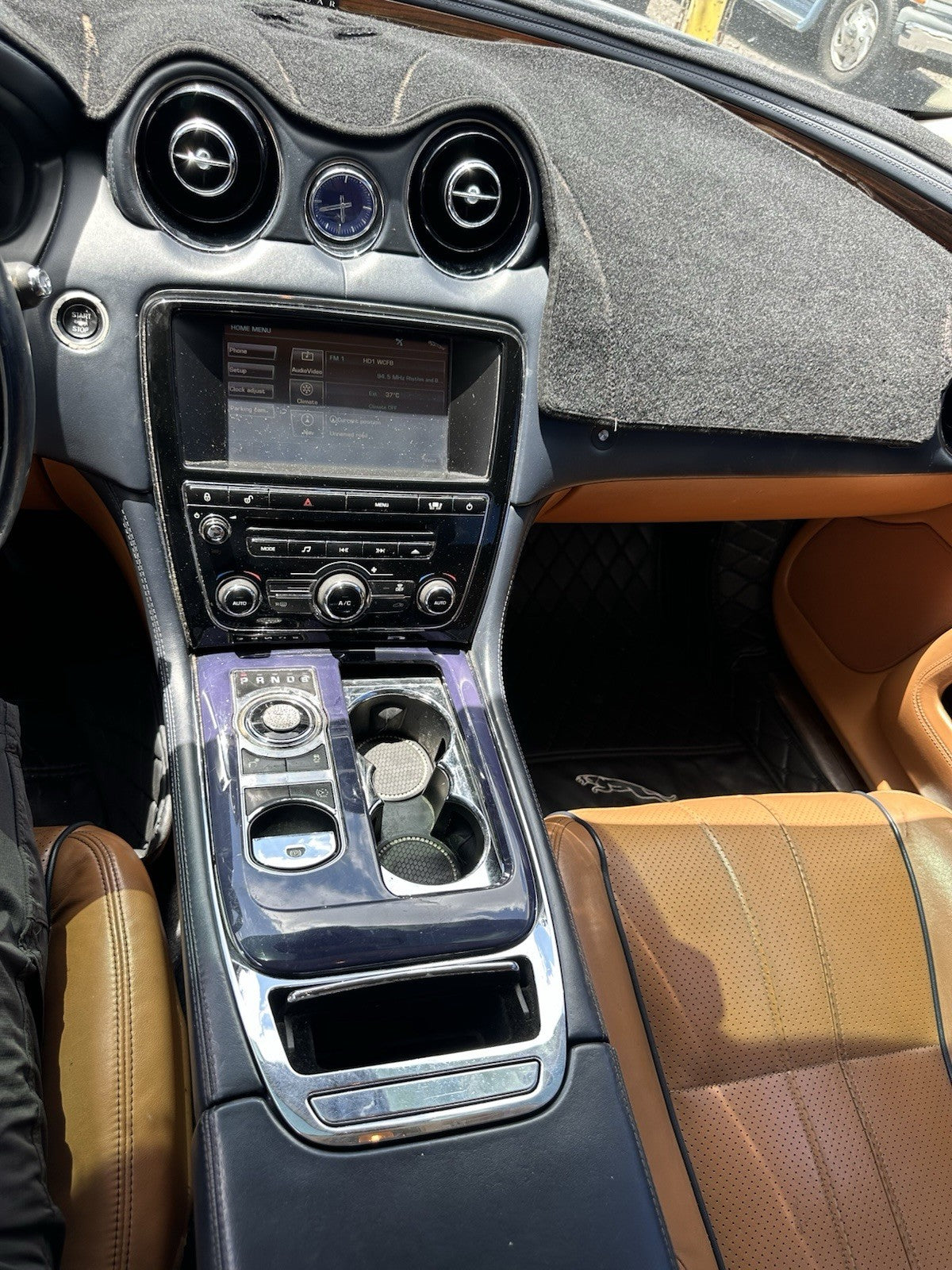 10-15 Jaguar X351 XJ XJR Automatic Transmission Gear Shifter AW937E453BC OEM