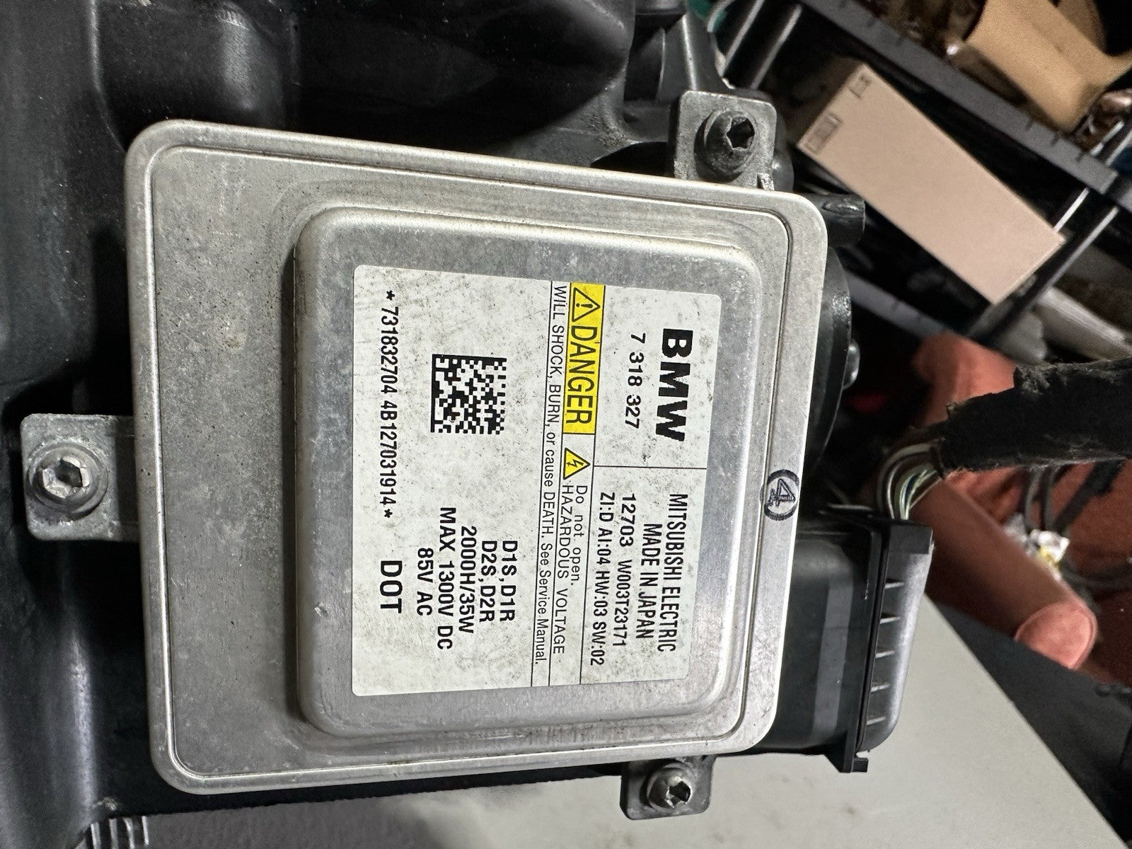 2011 2012 2013 BMW 5-Series 535i 550i Right RH Xenon HID Headlight OEM Tested