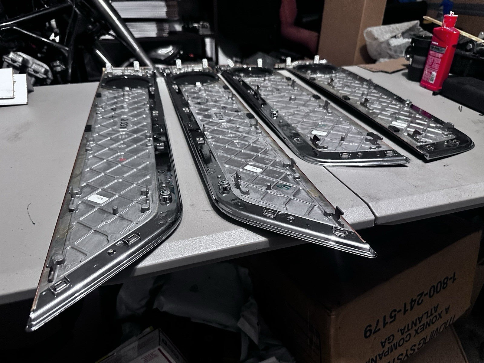 2010-2018 Jaguar XJ XJL Front Rear Door Dash Interior Wood Trim SET OEM