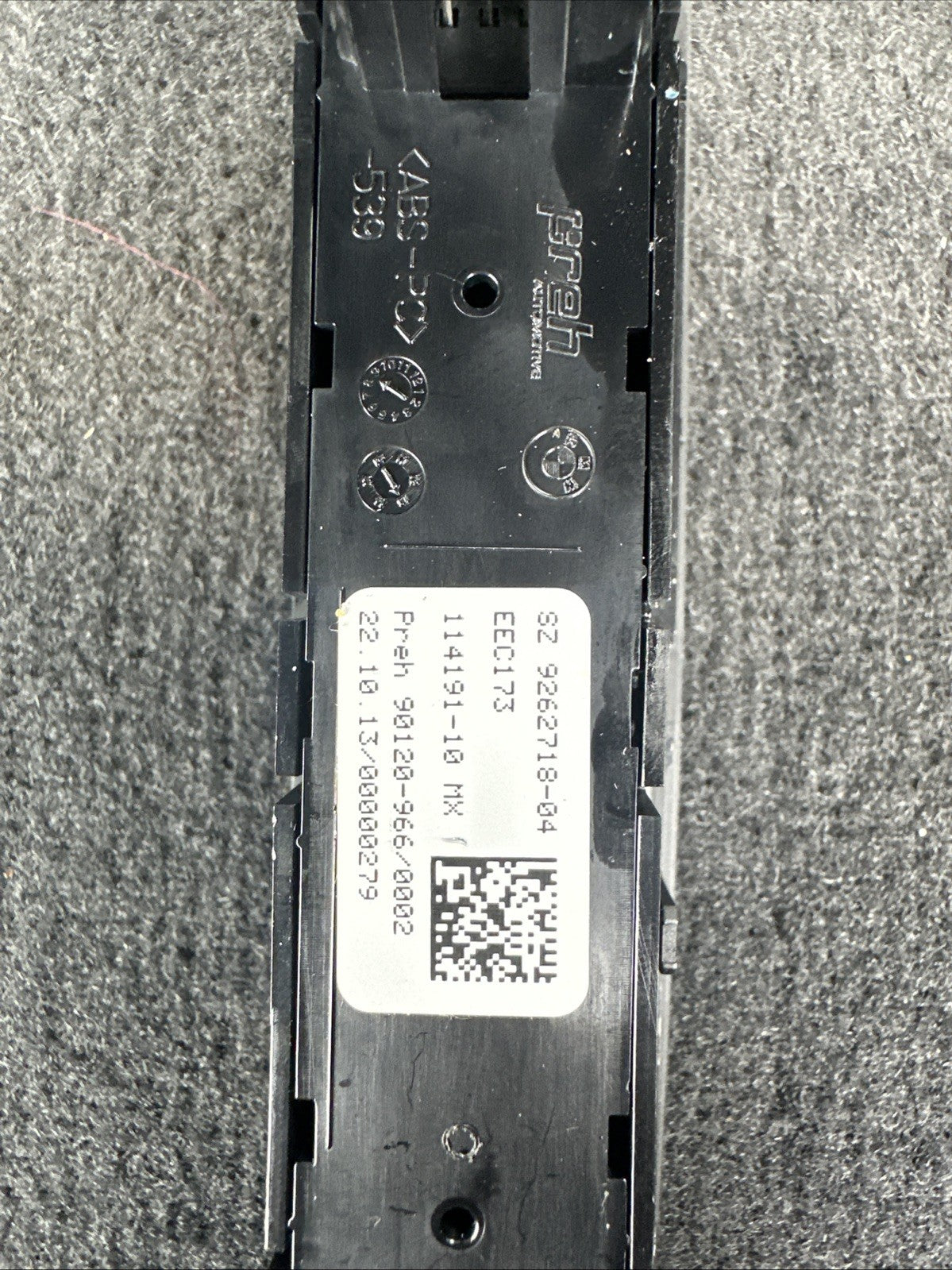 2014-2018 BMW X5 F15 CENTER CONSOLE TRACTION SUSPENSION RIDE CONTROL SWITCH OEM.