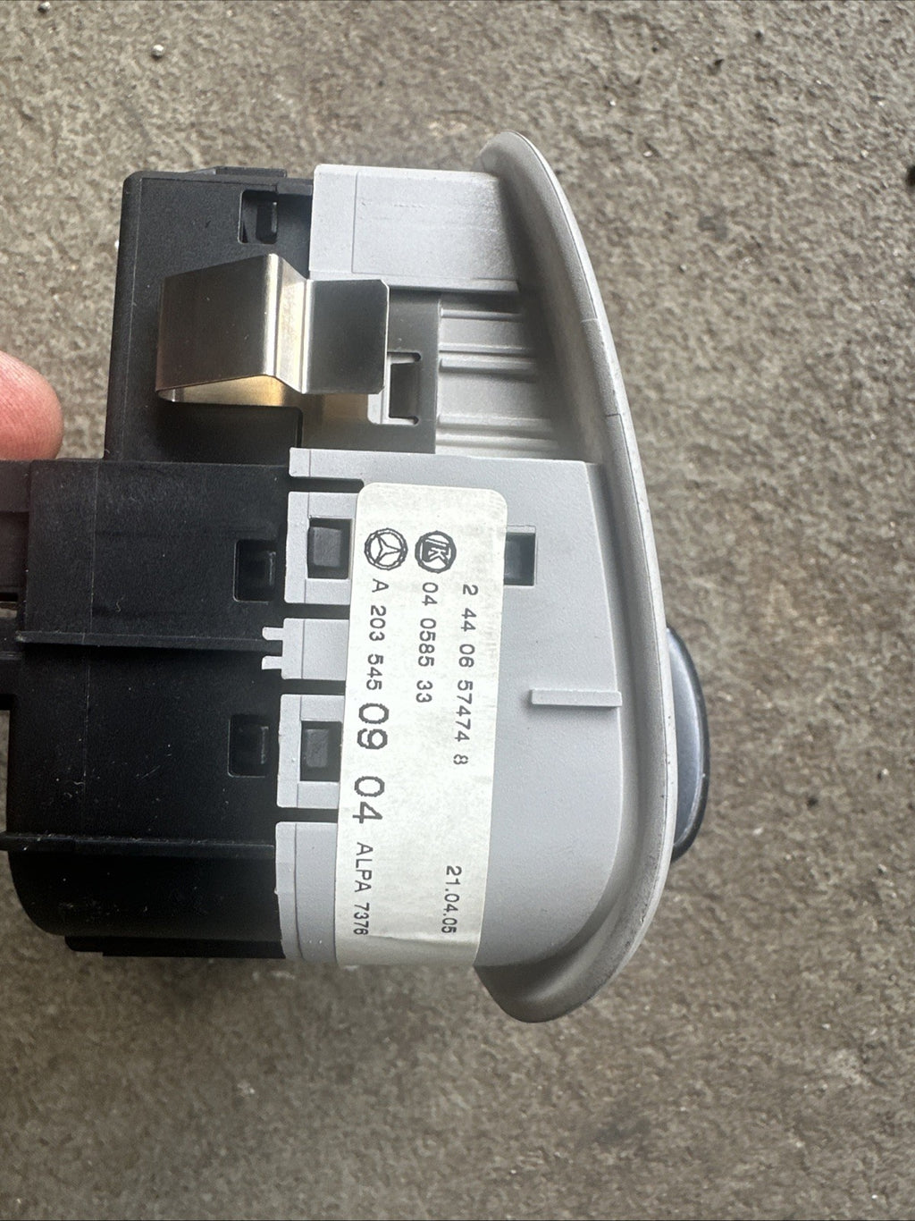 A2035450904 lichtschalter für MERCEDES-BENZ CLASE C (W203) BERLINA 2000 247919