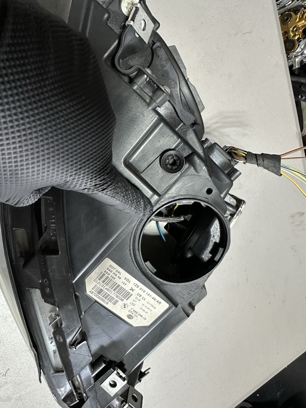 2011 2012 2013 BMW 5-Series 535i 550i Right RH Xenon HID Headlight OEM Tested