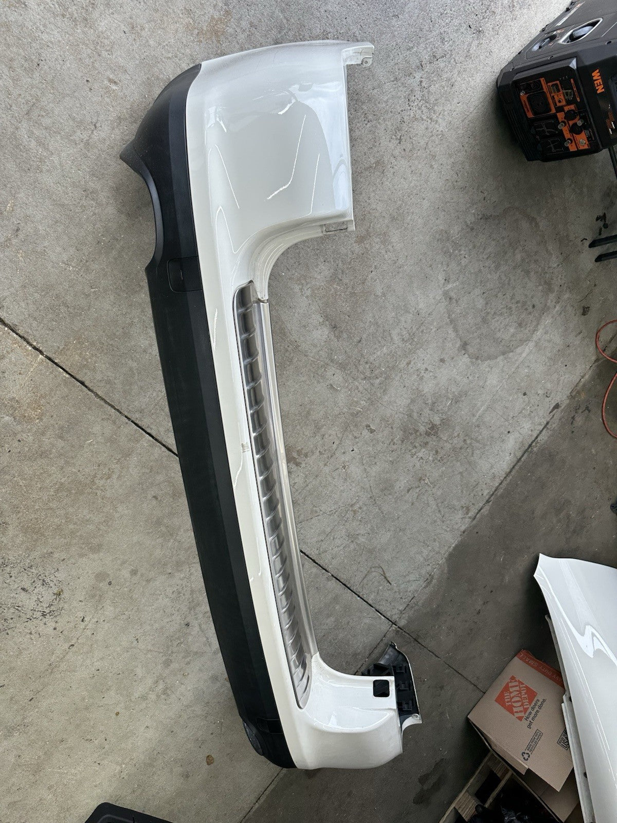 2003-2006 Porsche Cayenne Rear Bumper Cover 95550541102G2X OEM Used