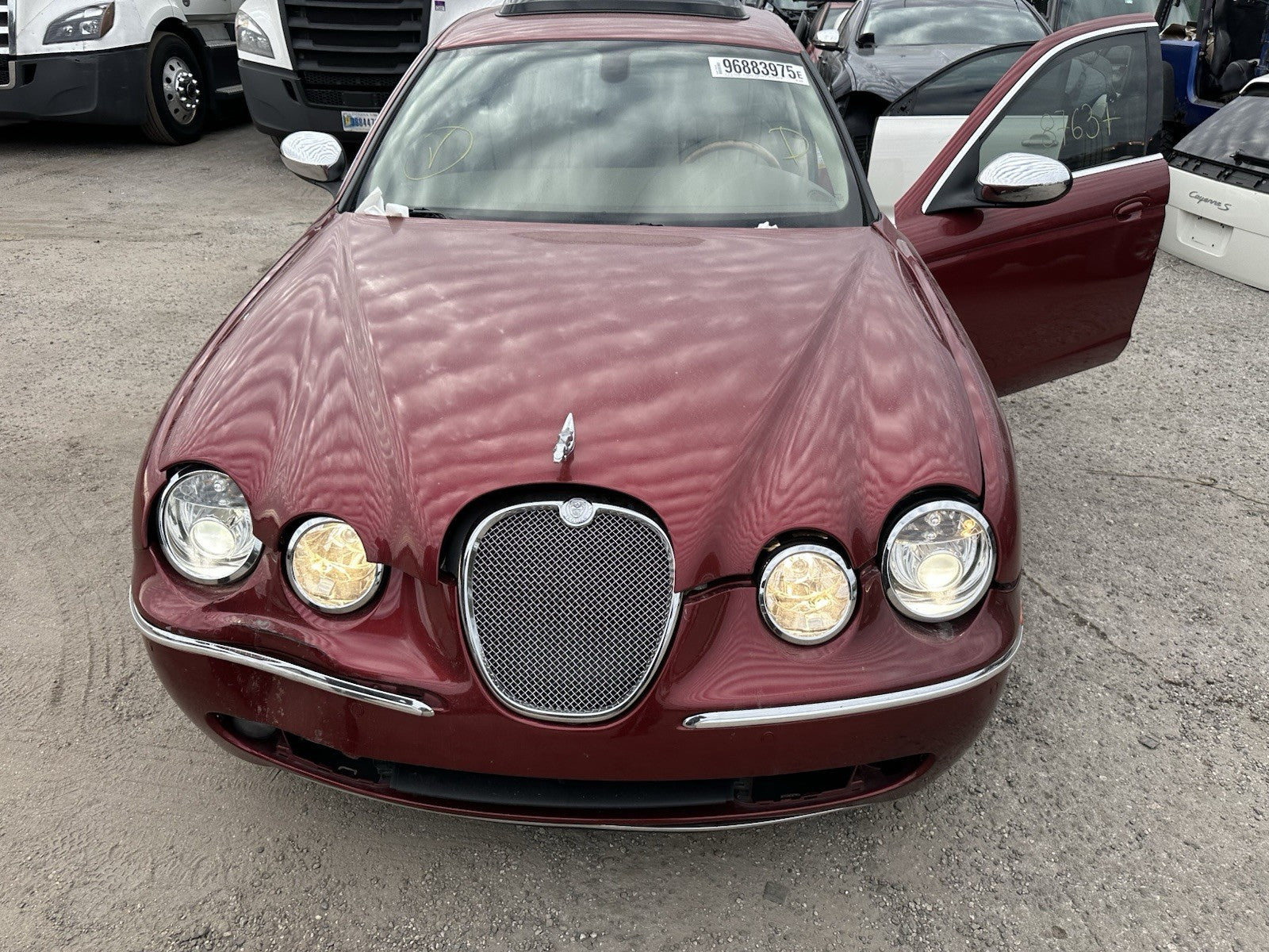 2003 2004 2005 2006 2007 2008 JAGUAR S-TYPE OVERHEAD CONSOLE PARKING SWITCH