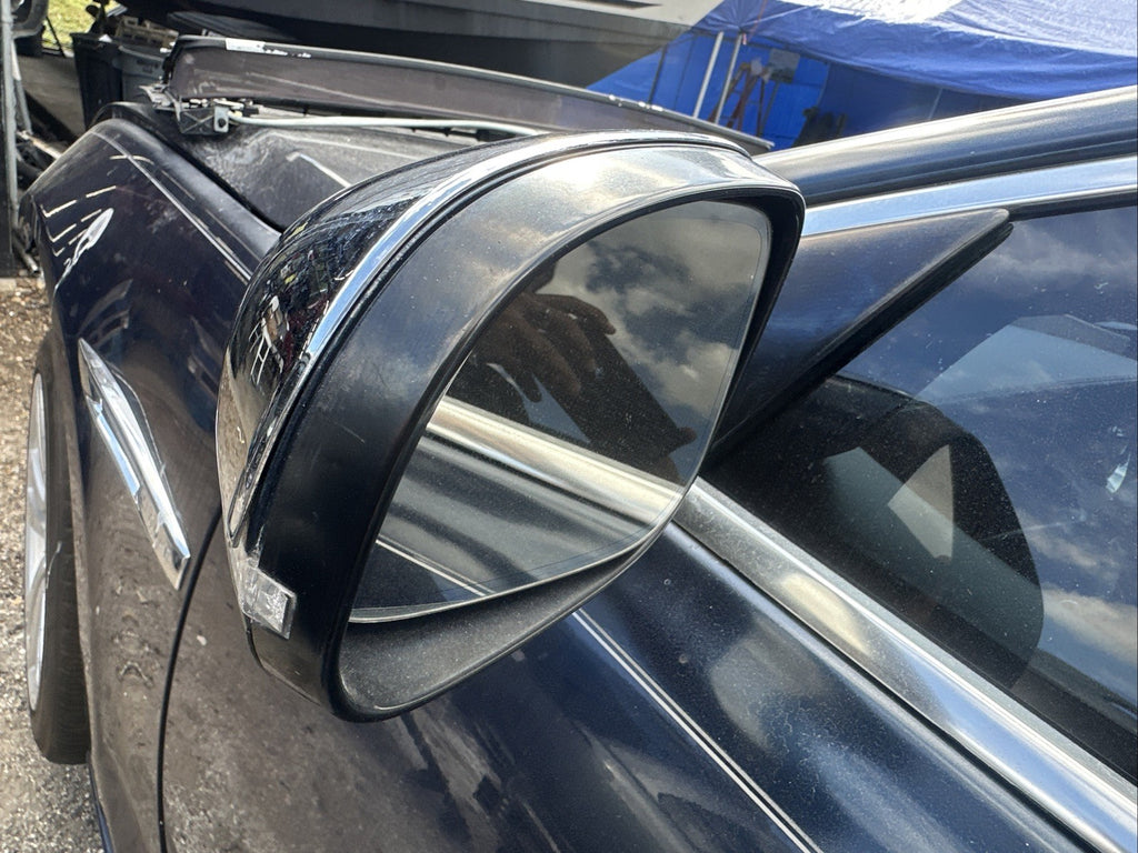 SIDE VIEW DOOR MIRROR Jaguar Vanden Pl XJ XJL XJR 2010-2015 Left Black 1137375