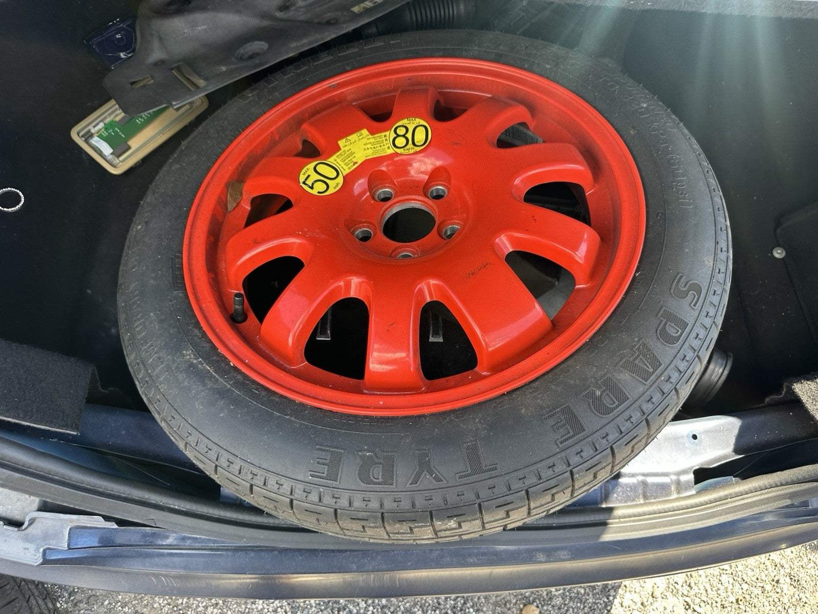 2011 JAGUAR XJ XJL XE EMERGENCY SPARE TIRE WHEEL OEM