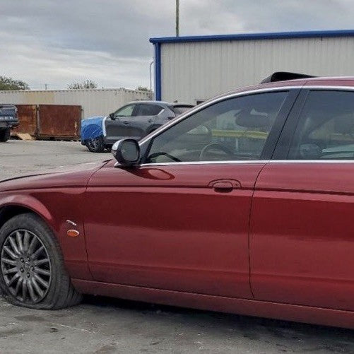 03-08 Jaguar S Type LEFT CHROME exterior side view mirror Auto Dimming JP