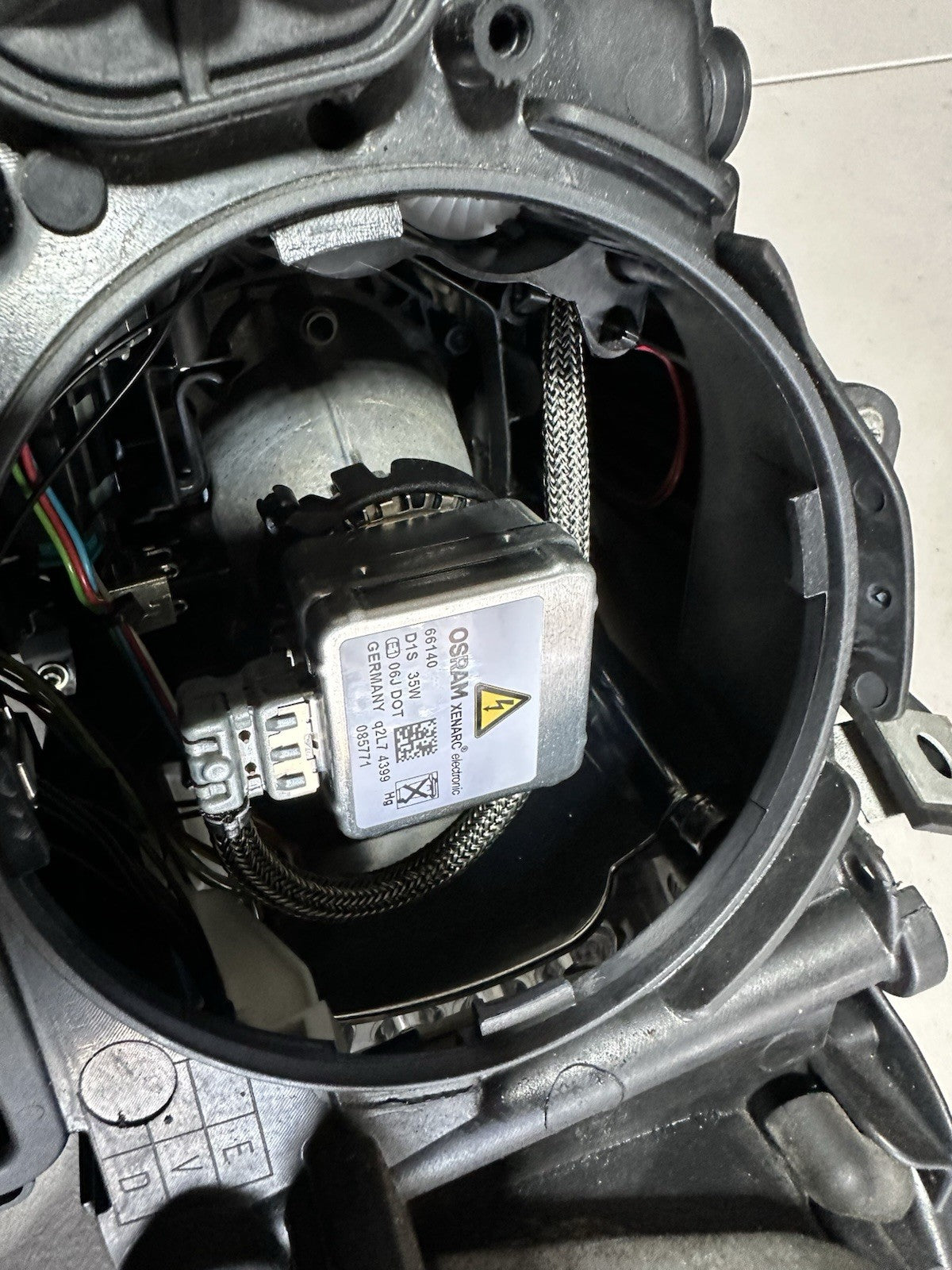 2011 2012 2013 BMW 5-Series 535i 550i Right RH Xenon HID Headlight OEM Tested