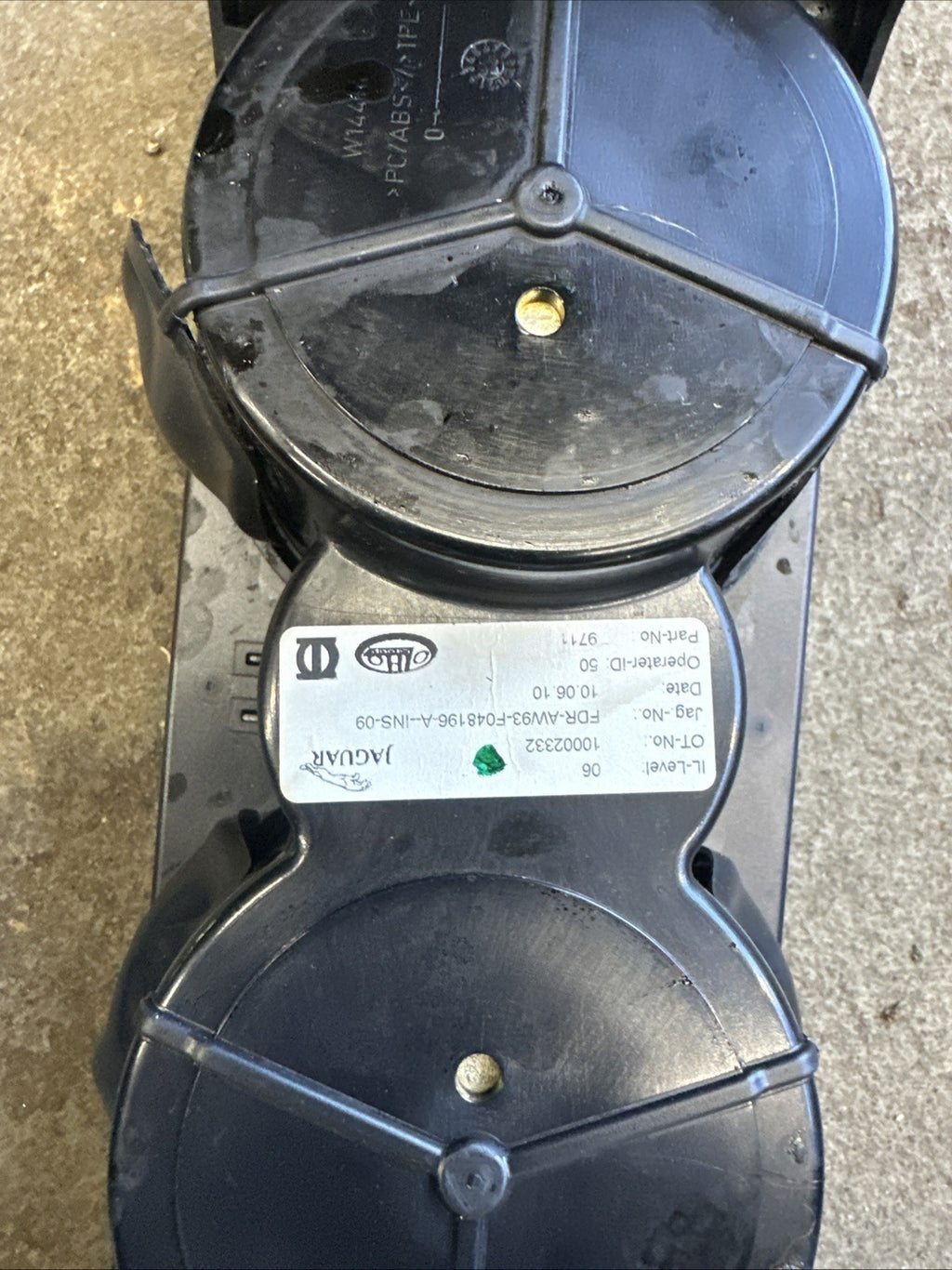 11-13 Jaguar XJ XJL X351 Floor Center Console Front Drinks Cupholder Storage OEM