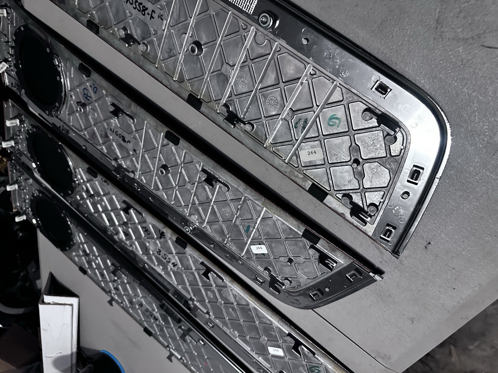 2010-2018 Jaguar XJ XJL Front Rear Door Dash Interior Wood Trim SET OEM