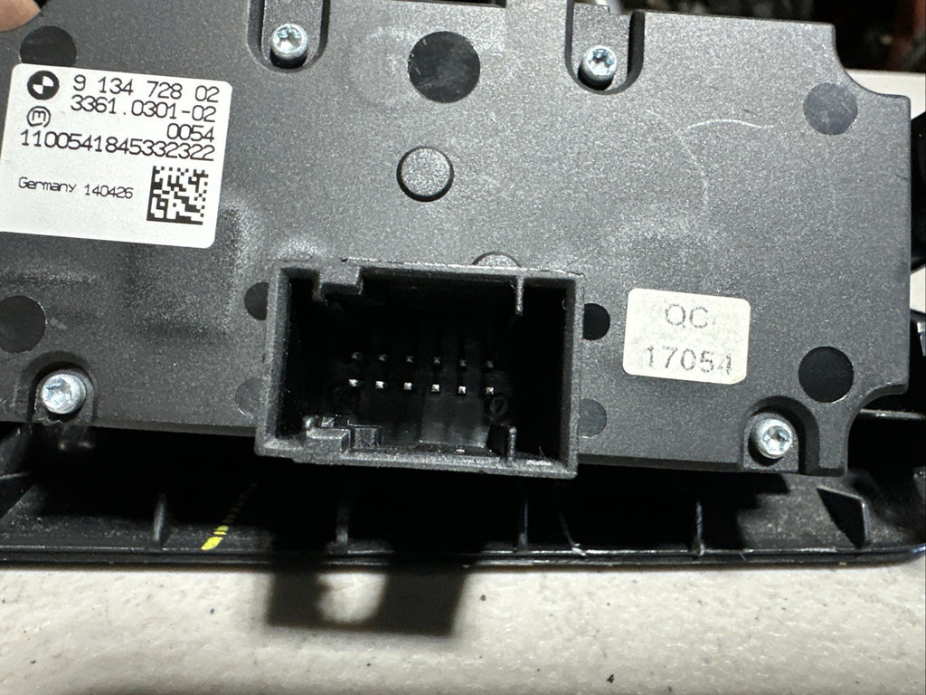 2007-2013 BMW X5 Headlight Head Lamp Control Switch  Oem 913472802