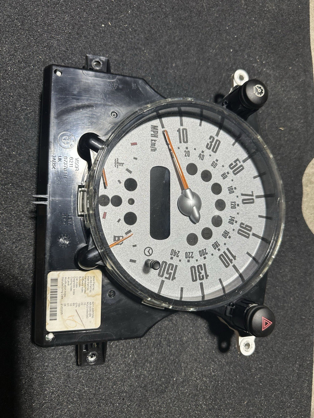 2002 2003 2004 2005 2006 R52 MINI COOPER SPEEDOMETER CLUSTER 139k