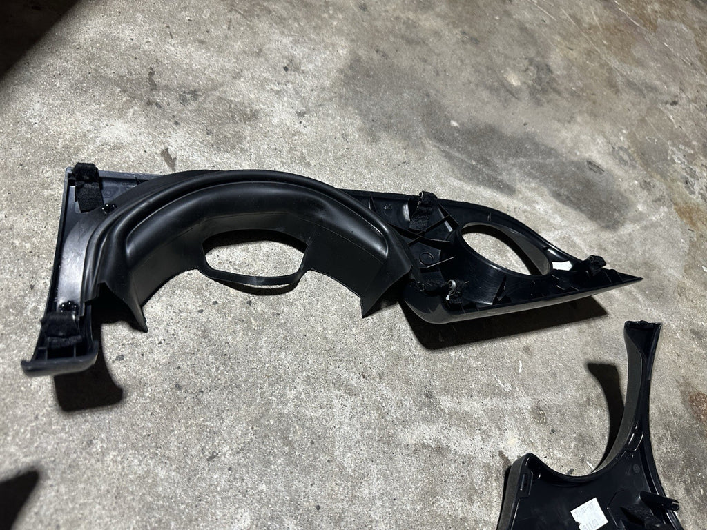 Mini Cooper 3-Piece Dash Trim Set Silver 2005-2008 R50 R52 R53 495