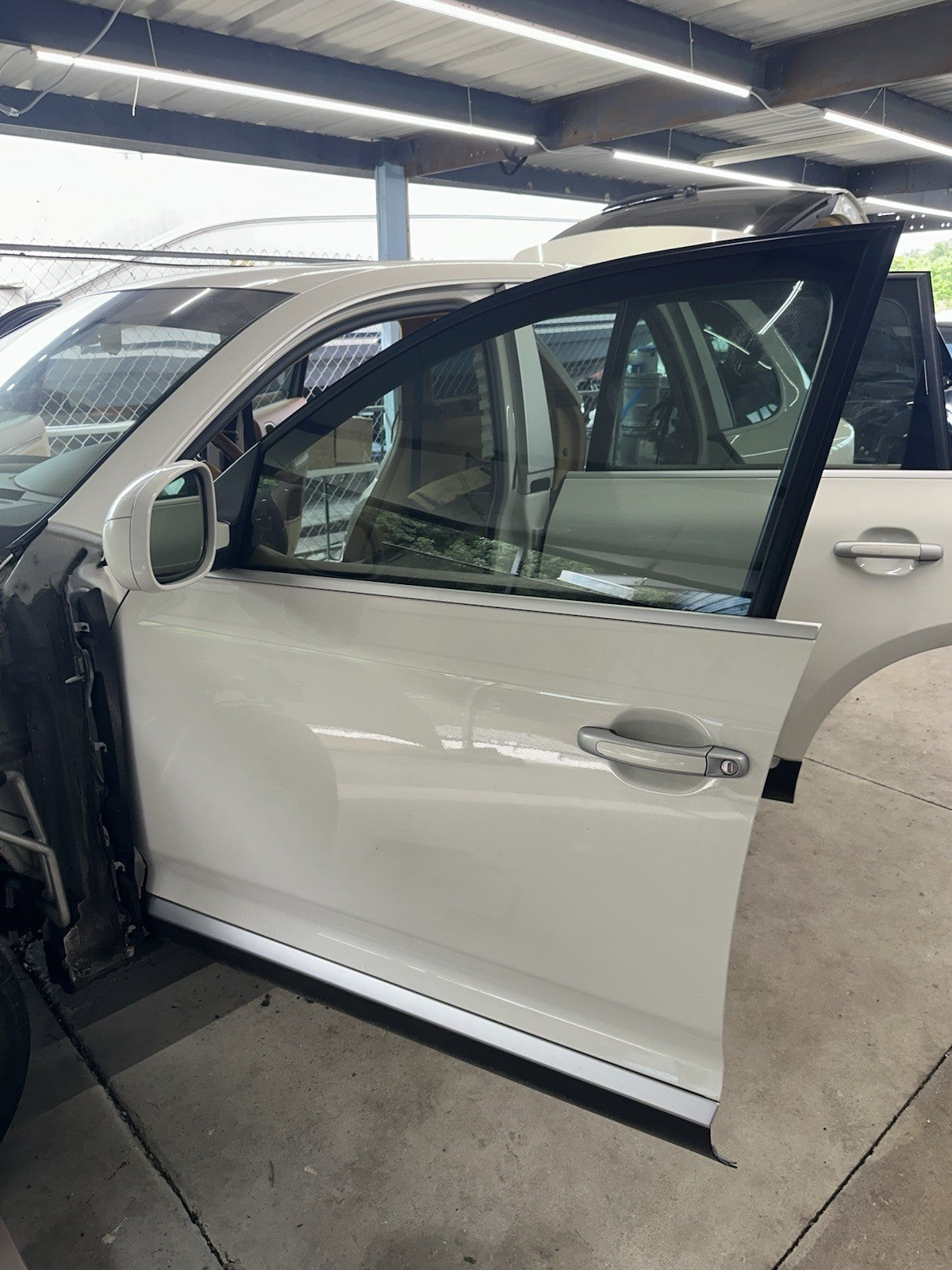 2003-2010 PORSCHE CAYENNE 955 957 FRONT LEFT DRIVER SIDE DOOR WINDOW GLASS OEM