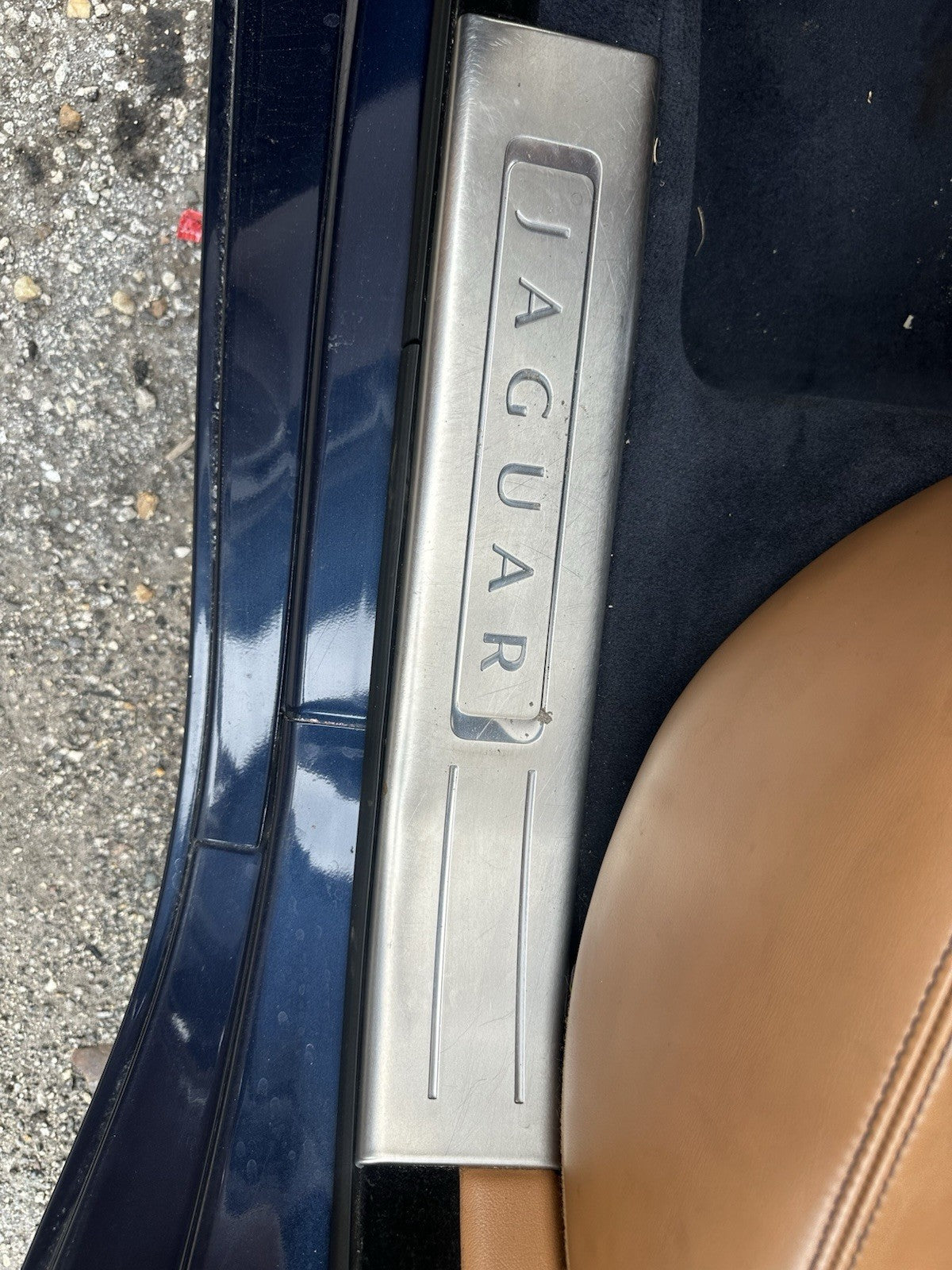 SET OEM Jaguar XJL 10-19 Front Rear Left Right Door Sill Scuff Plate Trim