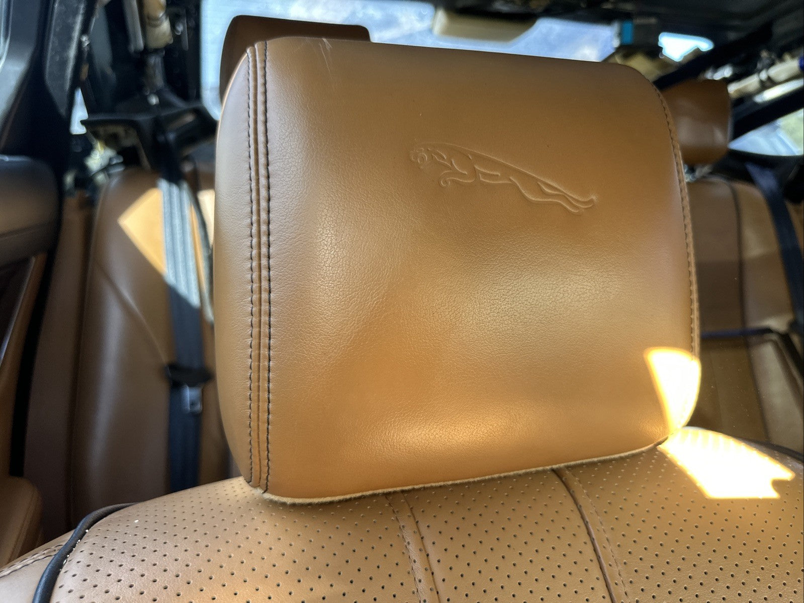 10-19 Jaguar XJL X351 XJ Front Right Passange Side Seat Headrest Head Rest OEM