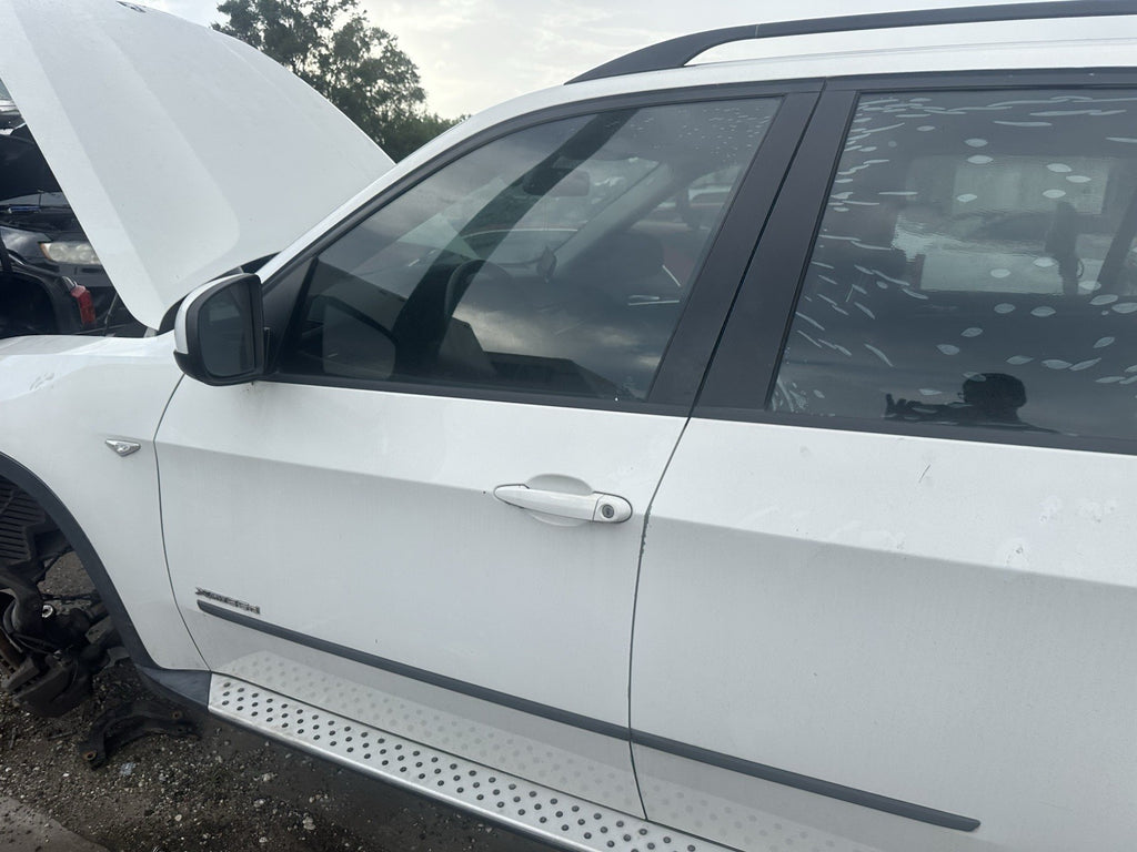 2007-2013 BMW E70 X5 Front Left Driver Side Door Shell Panel Assembly White OEM