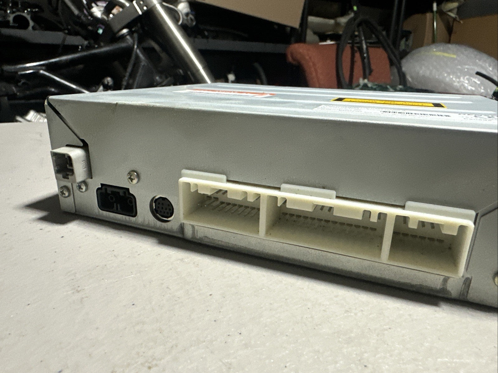 2003 - 2008 JAGUAR X-TYPE XJ8 NAVIGATION GPS DVD DISC PLAYER 2R8310E887AF OEM