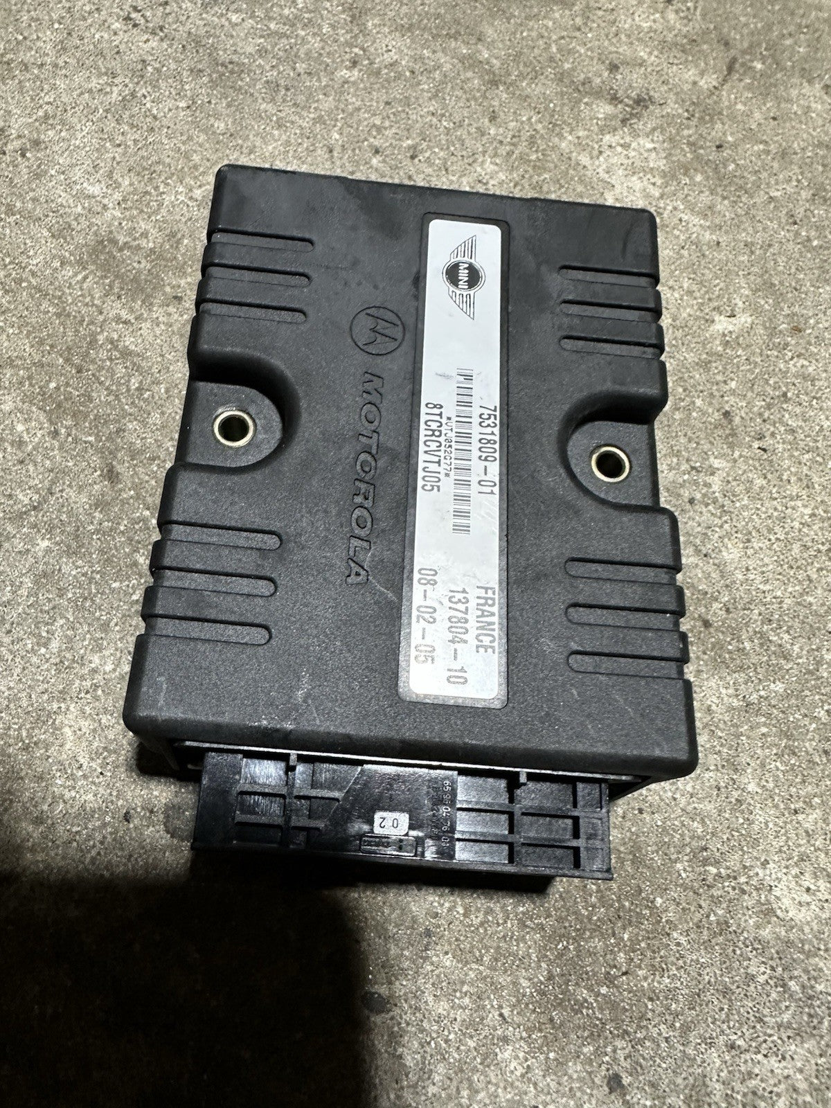 02-08 Mini Cooper Automatic Transmission Computer Control Module TCU TCM 7531809