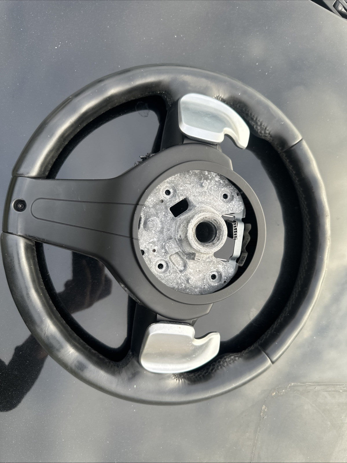 2014-2018 BMW X3 X4 X5 X6 M Sport Steering Wheel Paddle 32307847454 OEM Used