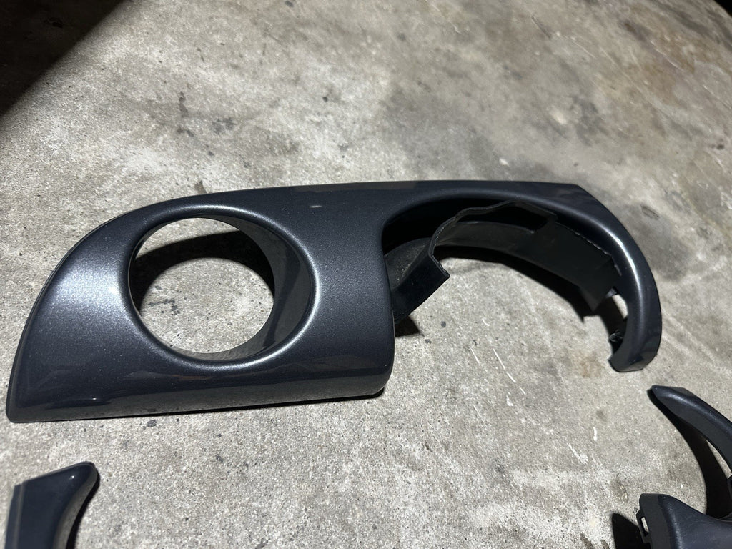 Mini Cooper 3-Piece Dash Trim Set Silver 2005-2008 R50 R52 R53 495