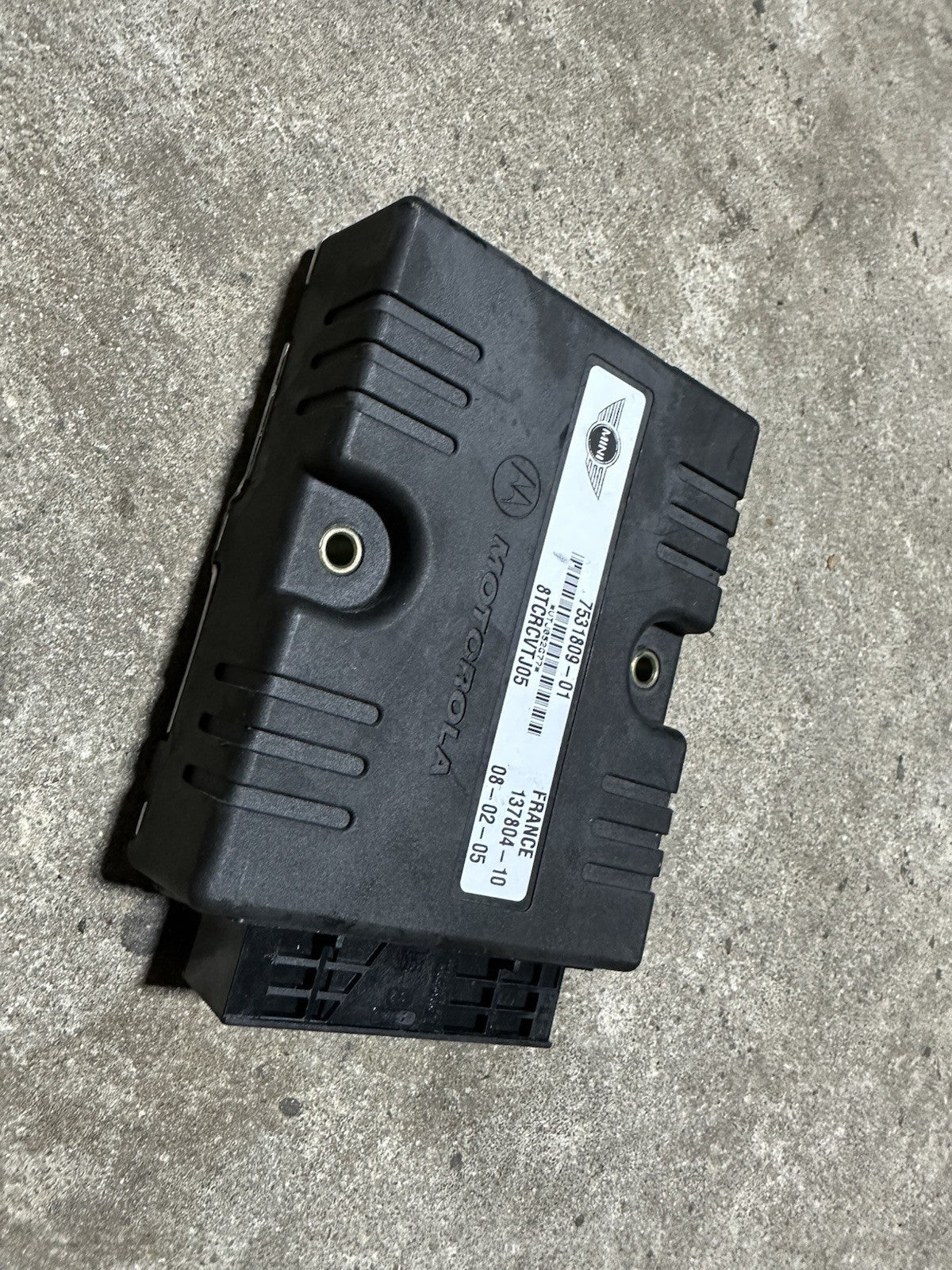 02-08 Mini Cooper Automatic Transmission Computer Control Module TCU TCM 7531809