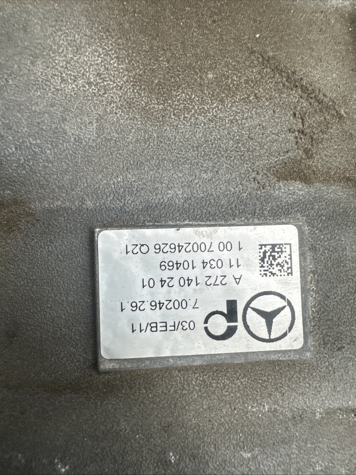 2010 2011 Mercedes-Benz C-Class C300 3.0L Engine Motor OEM 122k