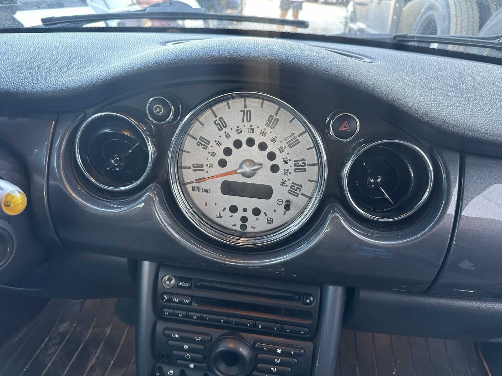 Mini Cooper 3-Piece Dash Trim Set Anthracite 2005-2008 R50 R52 R53 521