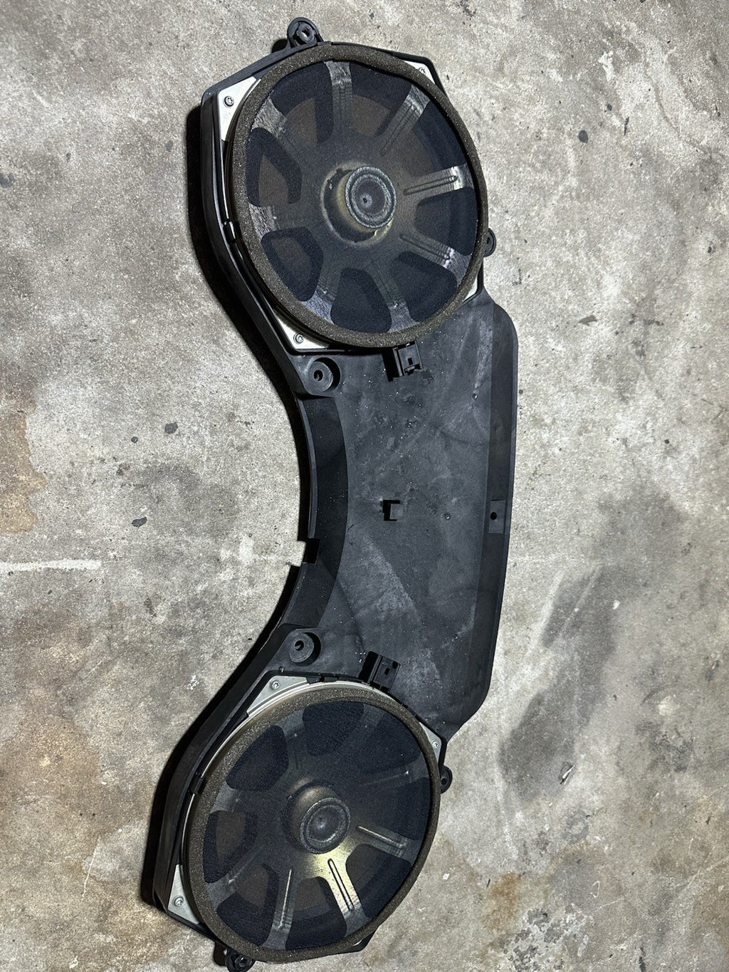 10-18 Jaguar XJ XJL X351 Rear Deck Parcel Shelf Subwoofer Sound Speaker OEM