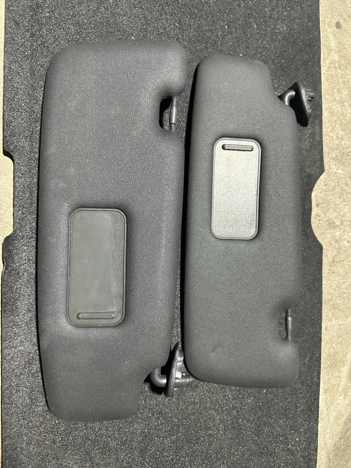 Left and Right Sun Visor - 2005 Mini Cooper S R52 Convertible - 05-08 OEM