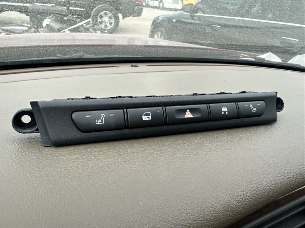 2003 2004 2005 06 07 08 JAGUAR S TYPE HAZARD TRACTION HEATED SEAT SWITCH PANEL