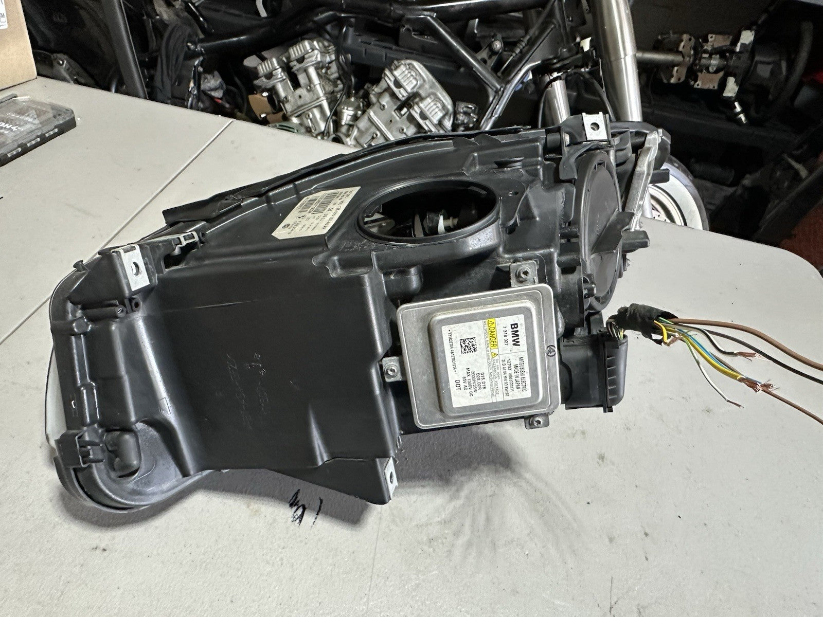 2011 2012 2013 BMW 5-Series 535i 550i Right RH Xenon HID Headlight OEM Tested