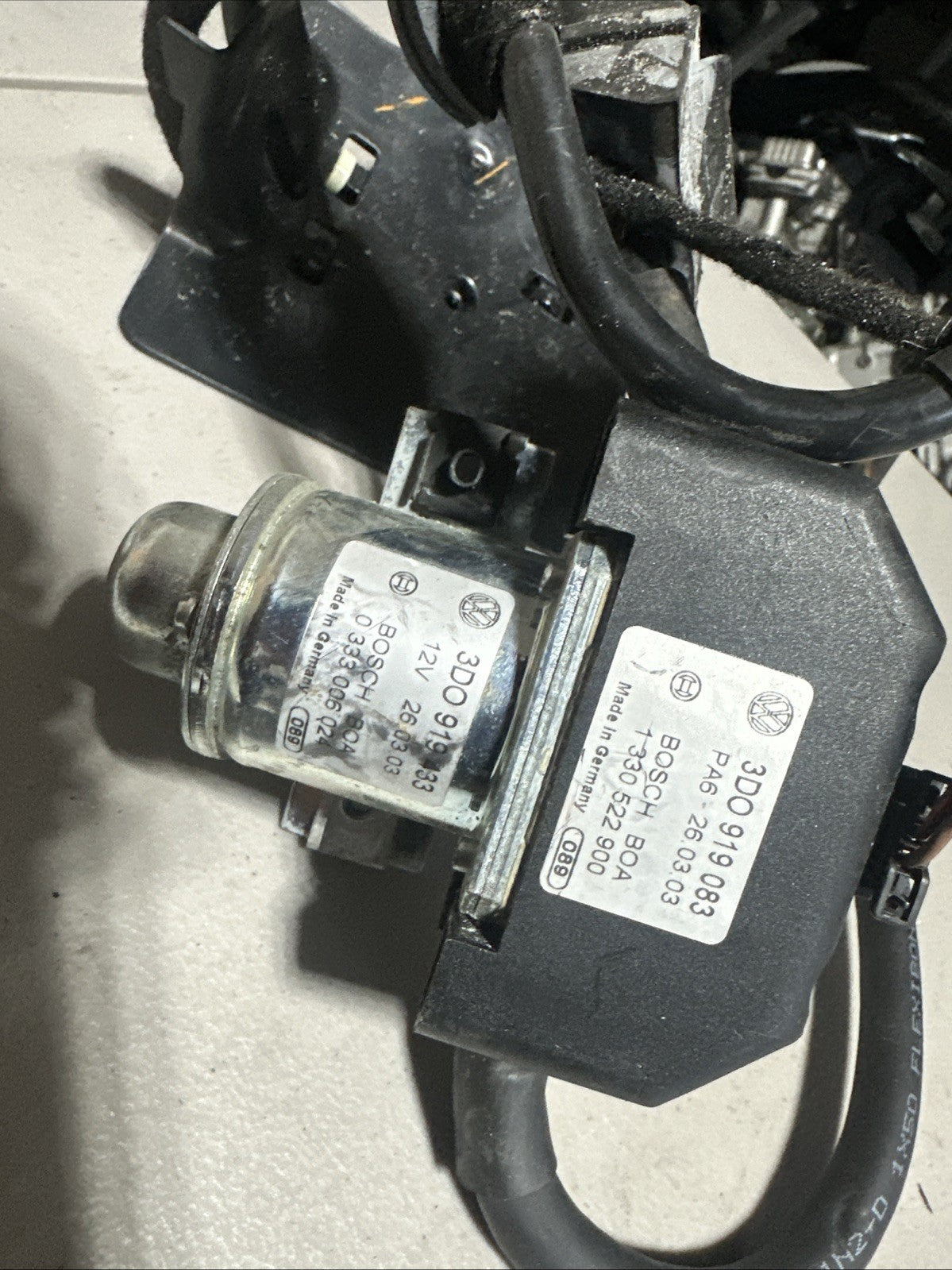 2008BENTLEY CONTINENTAL GTC BATTERY DISCHARGE FUSE RELAY MODULE UNIT 3D0919083