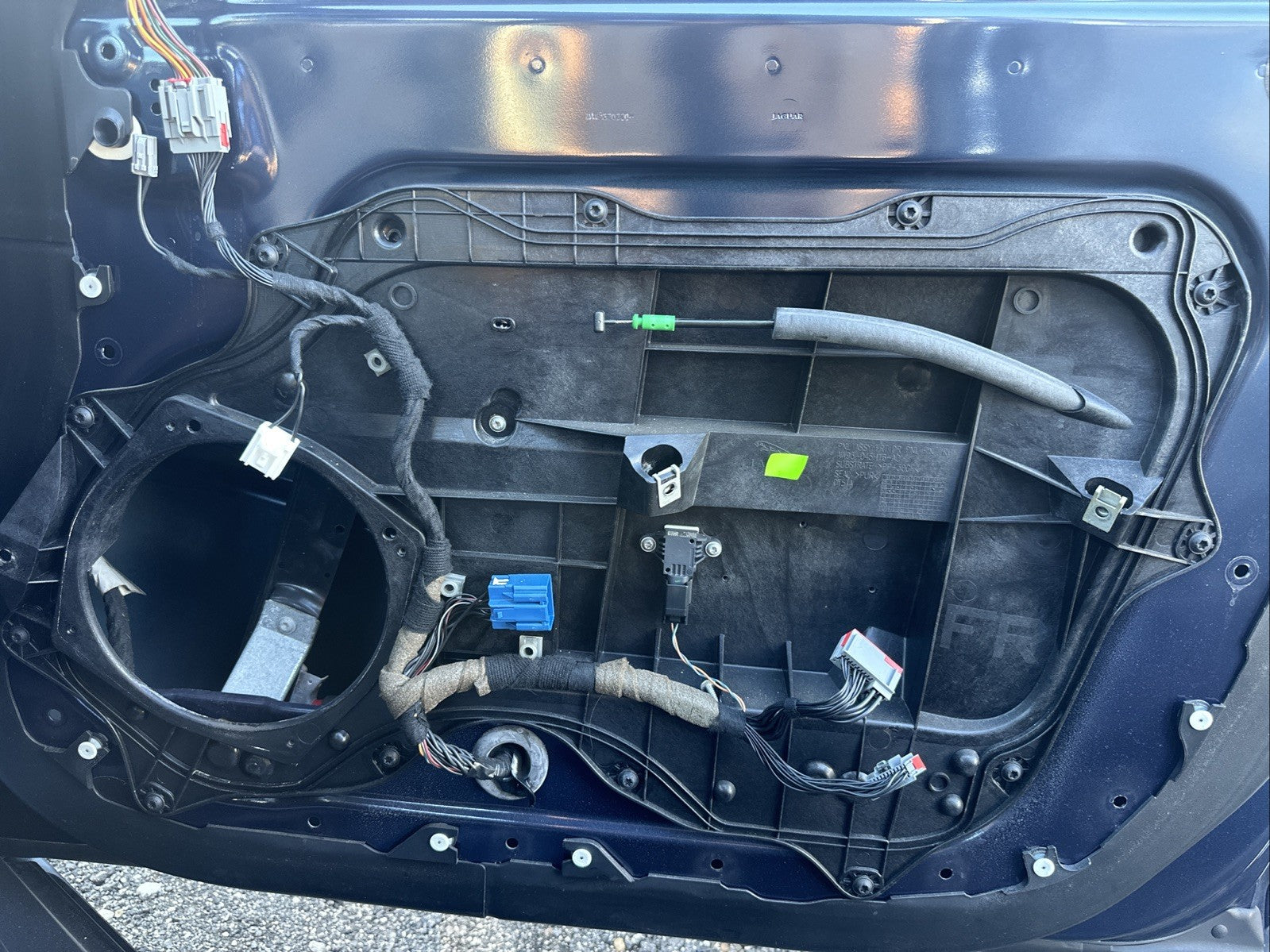 12-15 Jaguar XF Front Right Passenger Side Door Inner Panel AW93045H16AC Oem