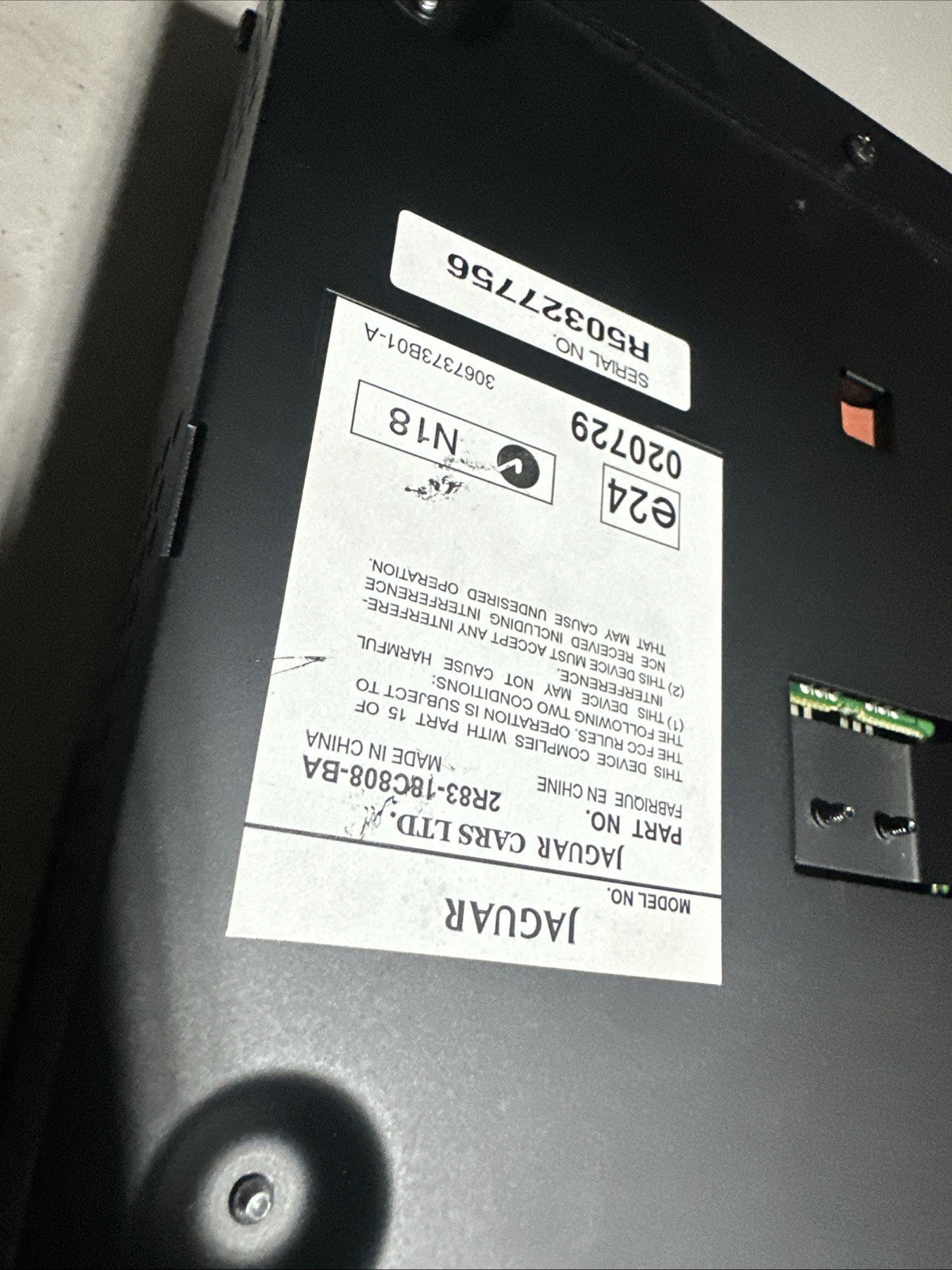 2006 Jaguar XJ X350 S-type Radio Stereo Audio Speaker Amplifier  2R83-18C808-BA