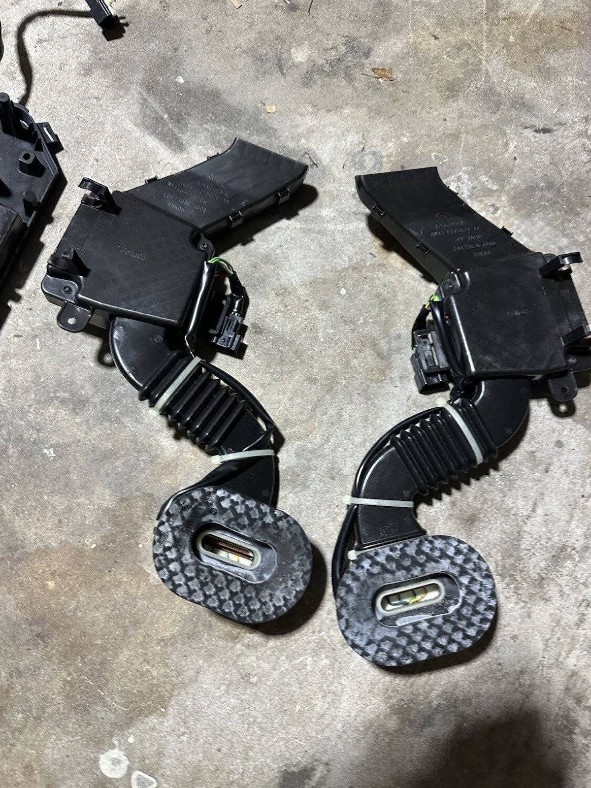 10-19 Jaguar XJL X351 Rear Left & Right  Seat Cooling Fan Set Complete OEM Teste