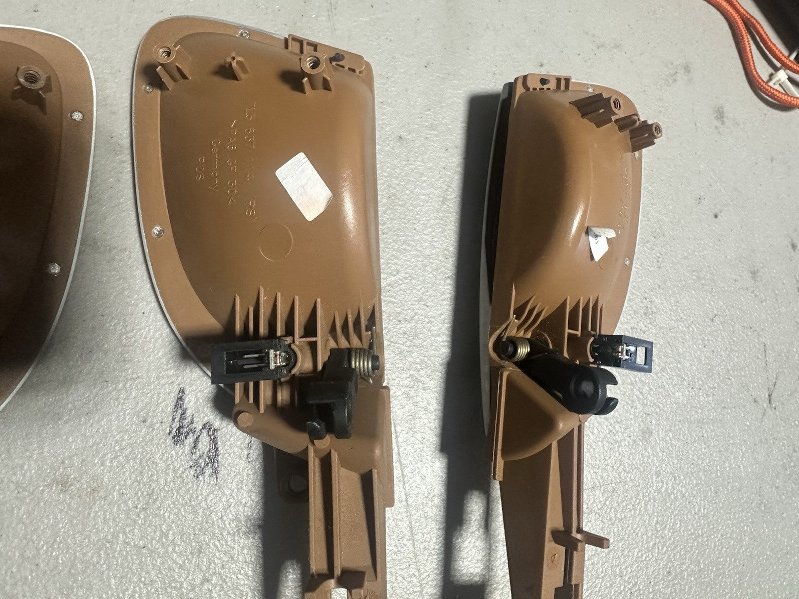 2003 - 2010 Porsche Cayenne 955 9Pa Door Handle Release Full Set