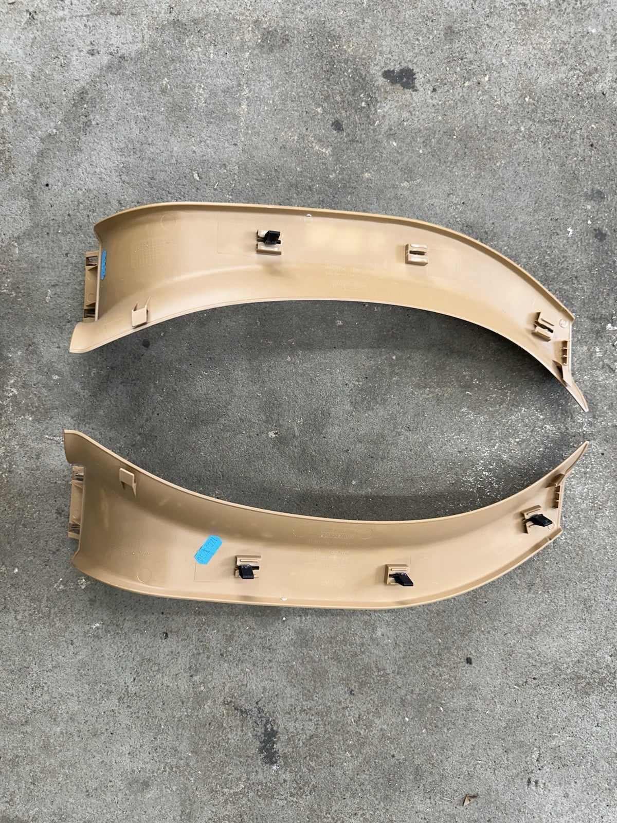 2003-2010 Porsche Cayenne Driver Rear Trunk Trim Panels Both Sides 7L5868447