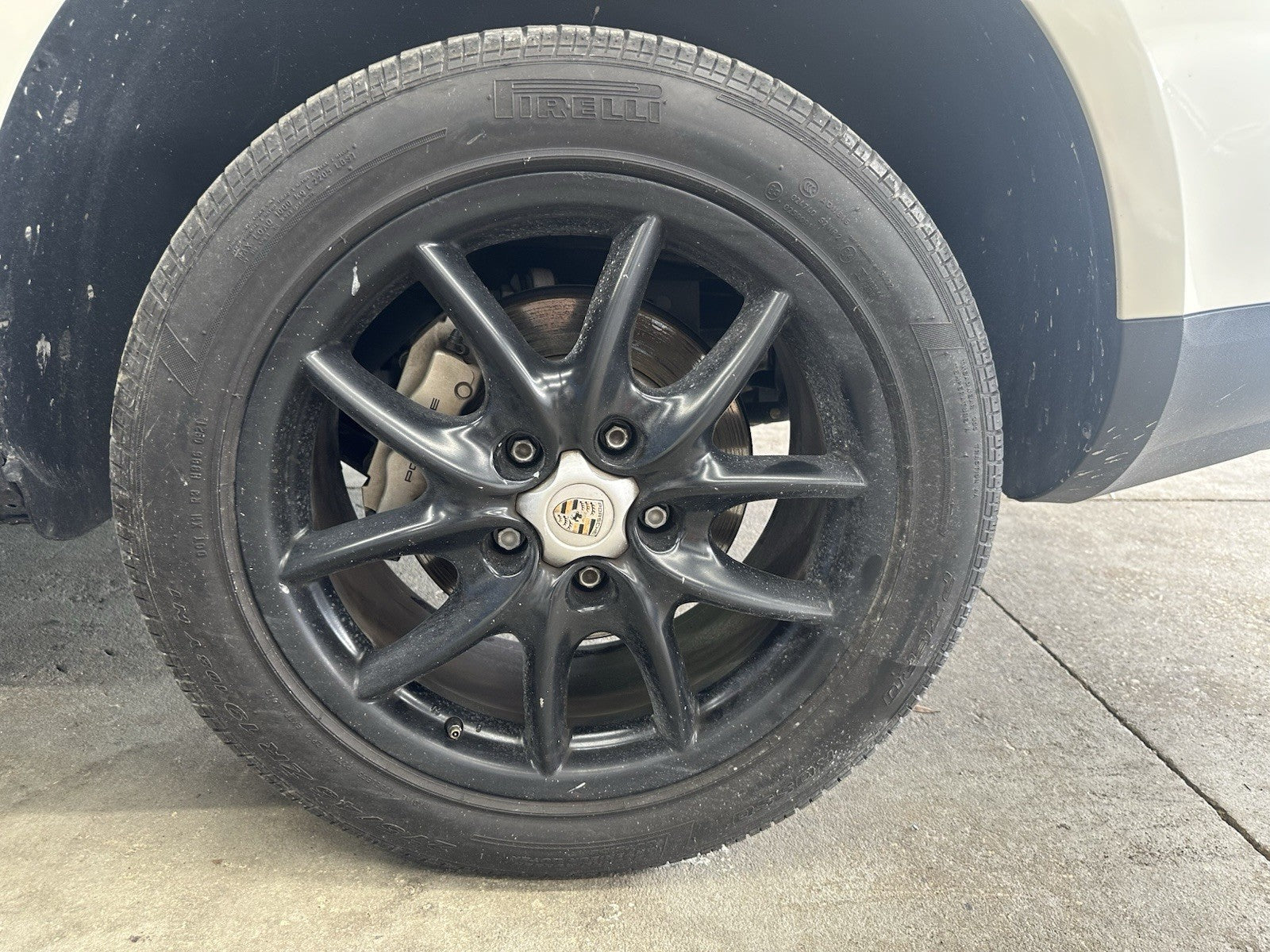 18" Porsche Cayenne OEM 67480 wheels rims black