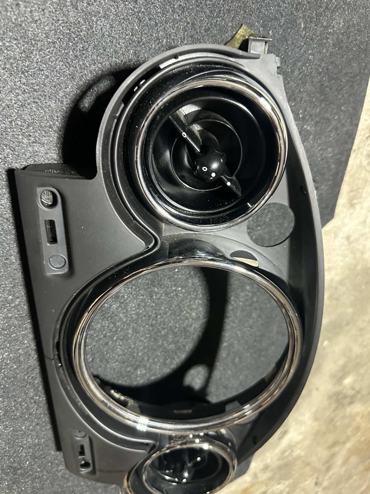 Cluster Side Dashboard Air Grille Vent Trim Cover OEM Mini R52 R53 Chrome