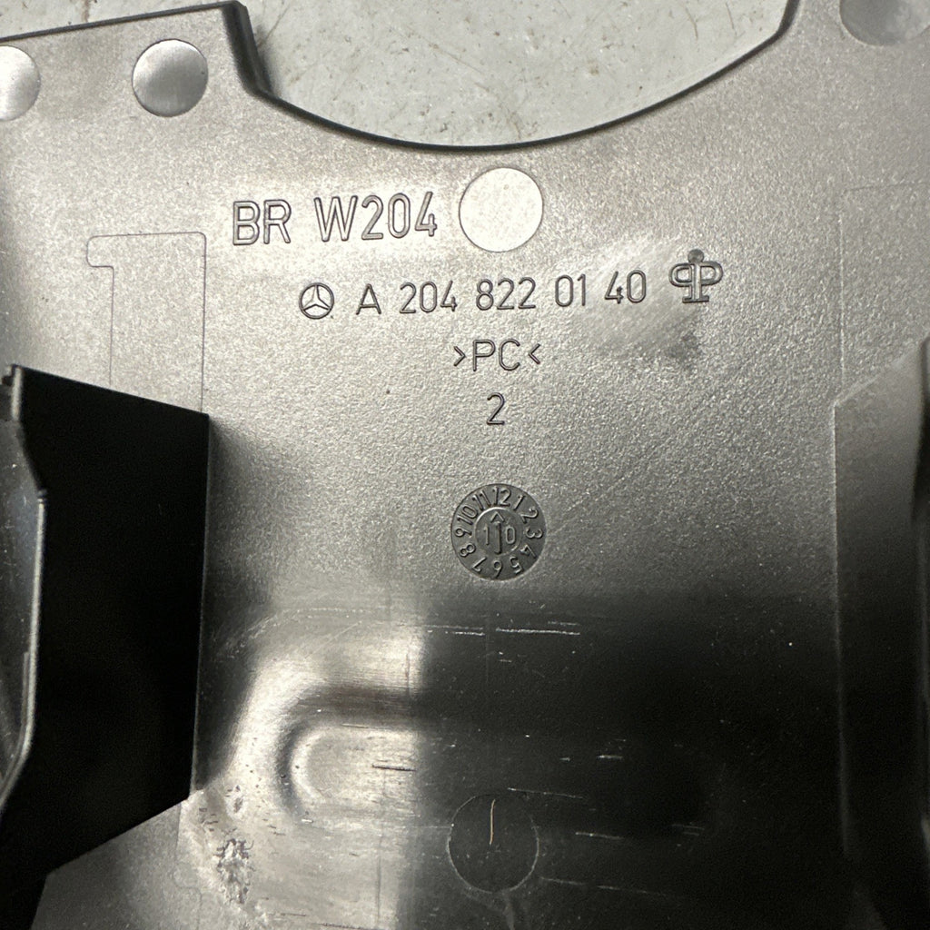 08-16 Mercedes W204 C350 C250 E350 Interior Rear View Mirror Cover Black OEM