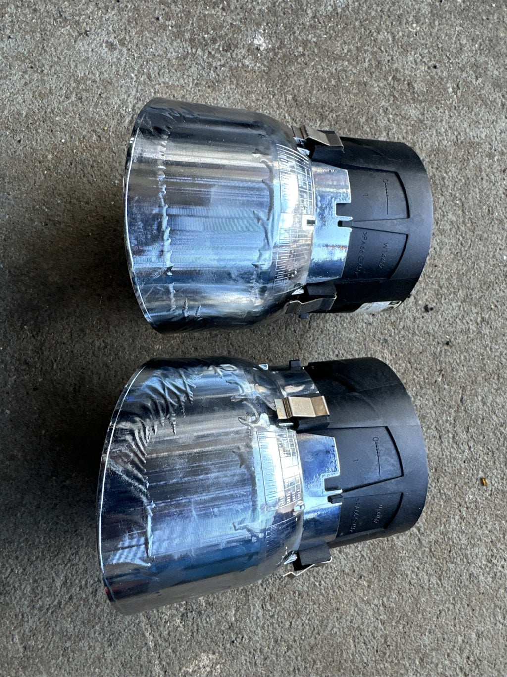 10-19 Jaguar X351 XJ XJR Dash Dashboard Air Conditioning Air Center Vents 2p OEM