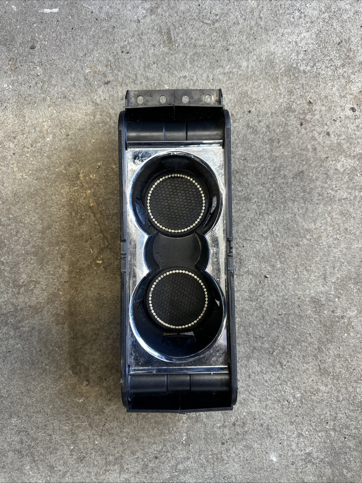 11-13 Jaguar XJ XJL X351 Floor Center Console Front Drinks Cupholder Storage OEM