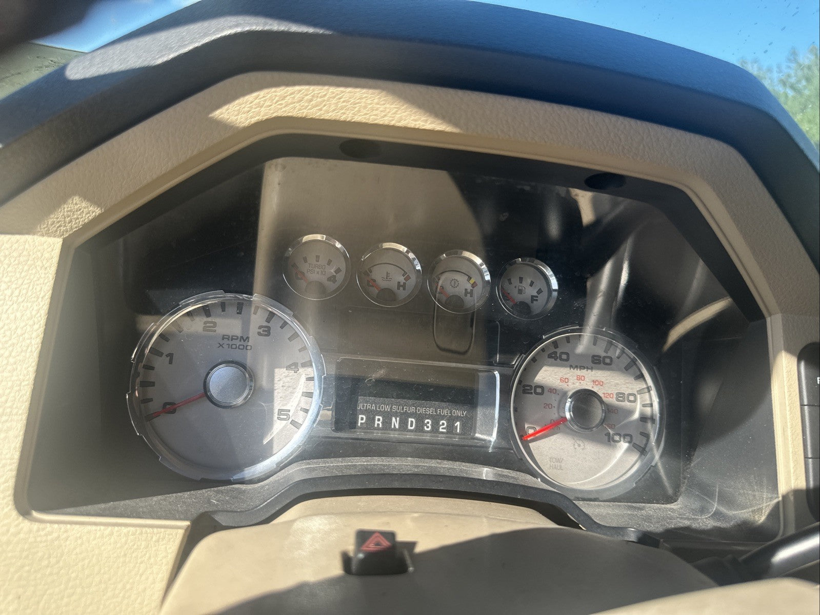 2008 Ford F-250 King Ranch Speedometer Instrument Cluster OEM