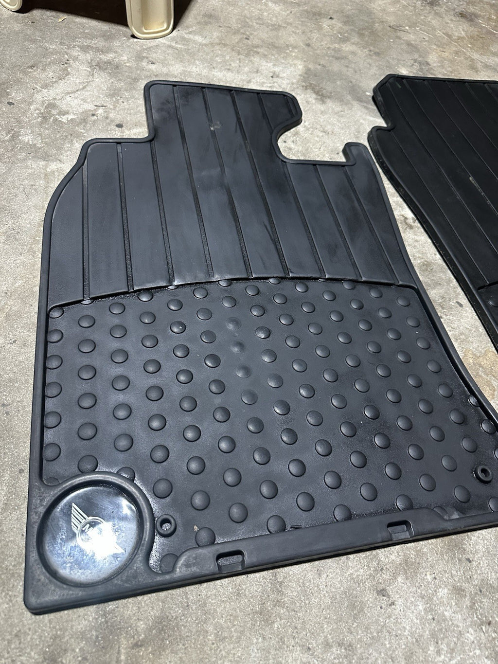 Genuine Mini Cooper R50 R53 00-06 All Weather Rubber Floor Matts Set Front NEW