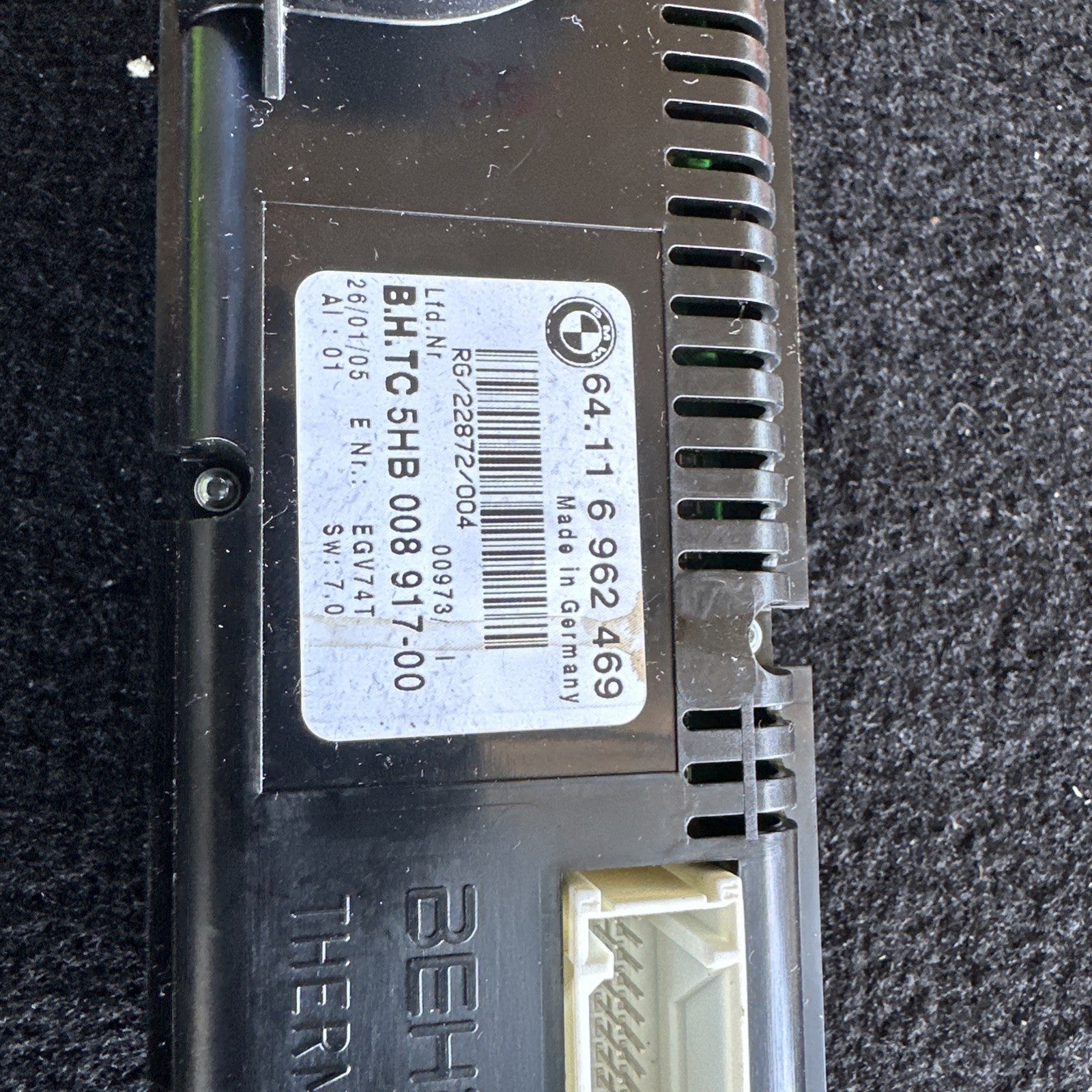 MINI BMW R50 R52 R53 ONE Cooper S Auto Climate Heater Air Con Control 6962469