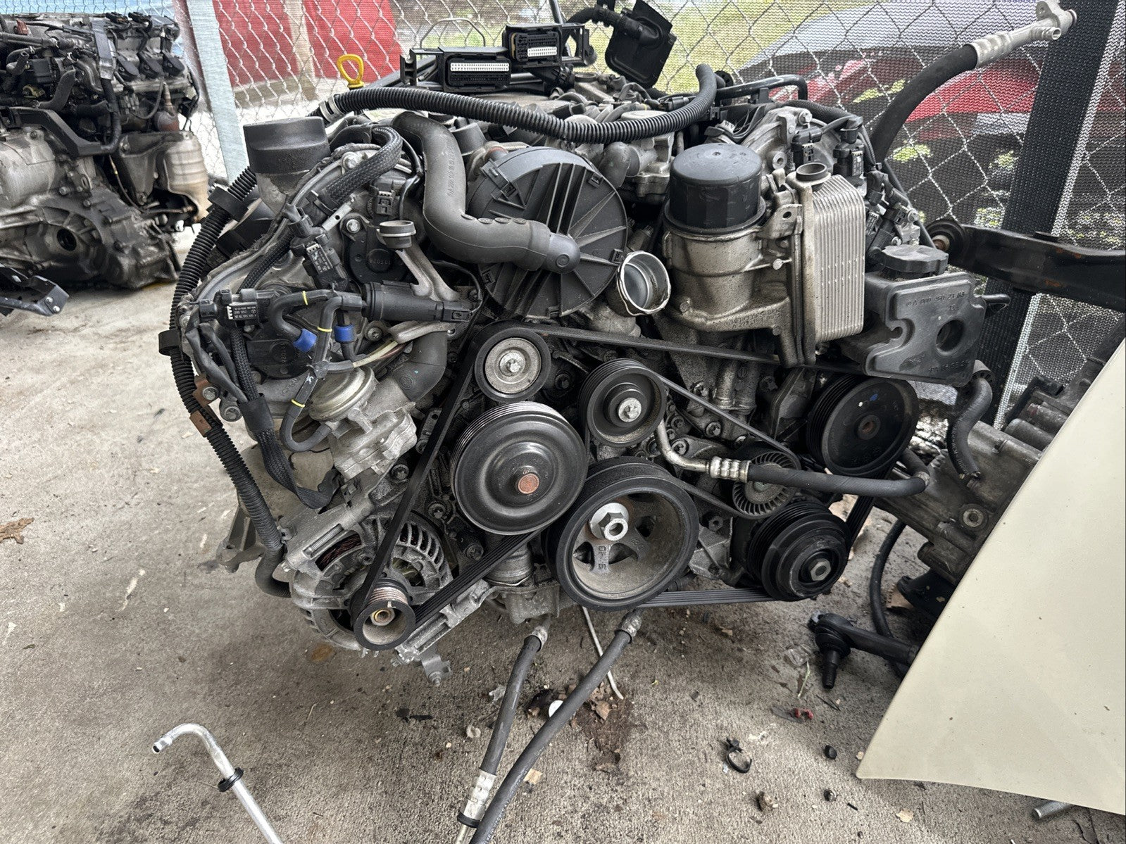 2010 2011 Mercedes-Benz C-Class C300 3.0L Engine Motor OEM 122k