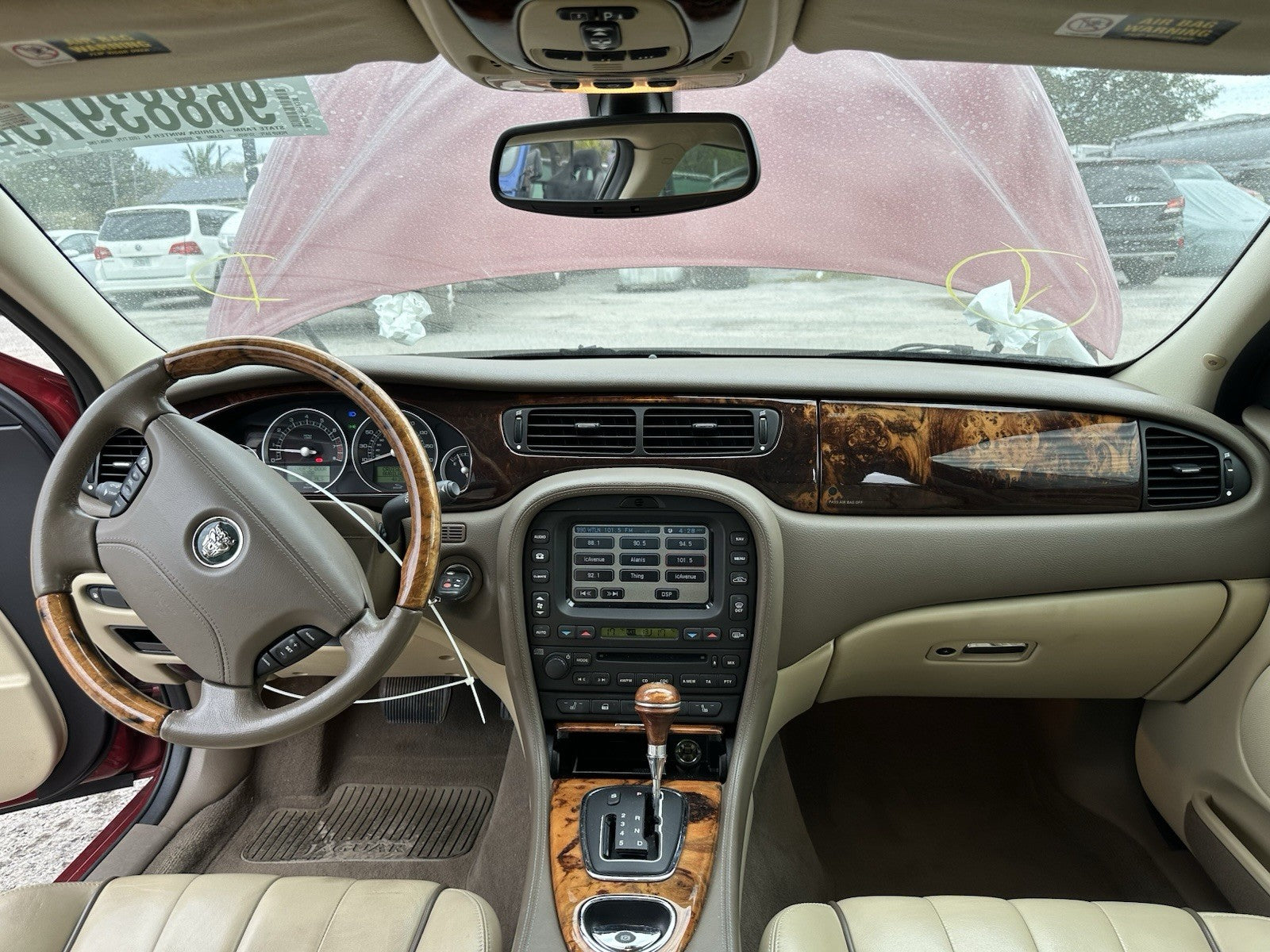 2003 2004 2005 2006 2007 2008 JAGUAR S-TYPE OVERHEAD CONSOLE PARKING SWITCH