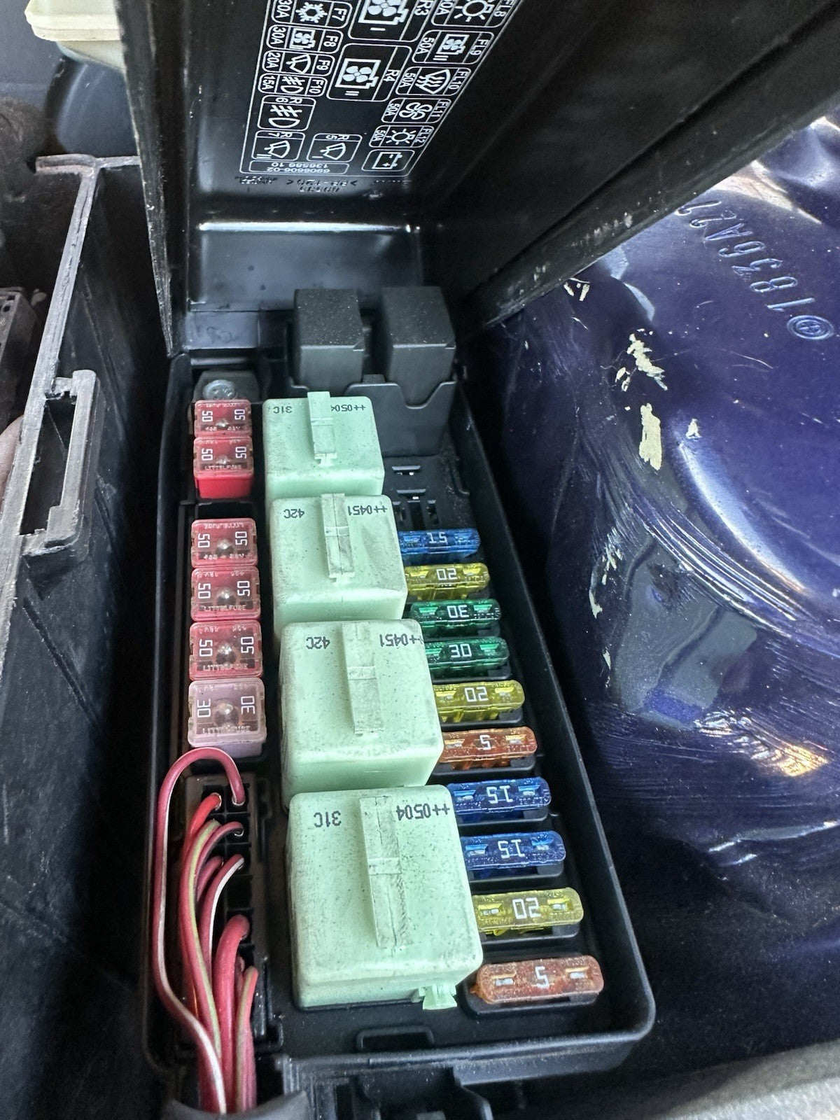 R50 R52 R53 (2002-2008) Mini Cooper Front Fuse Box - OEM Plug & Play